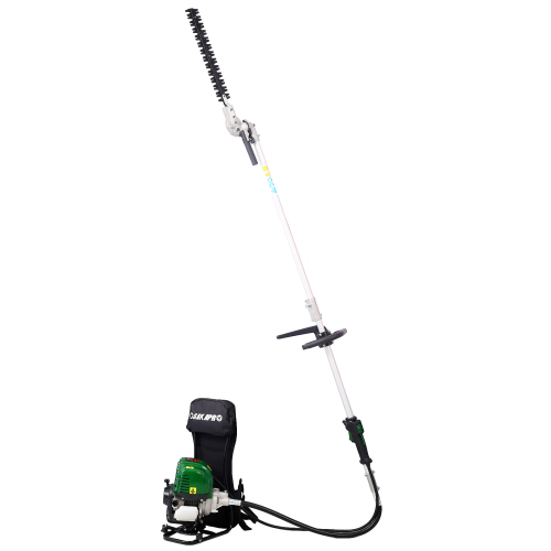 9 in 1 Multi-Functional Trimming Tool, 38CC 4 stroke Garden Tool System with Gas Pole Saw, Hedge Trimmer, Grass Trimmer, and Brush Cutter EPA Compliant、、eastwooduniform