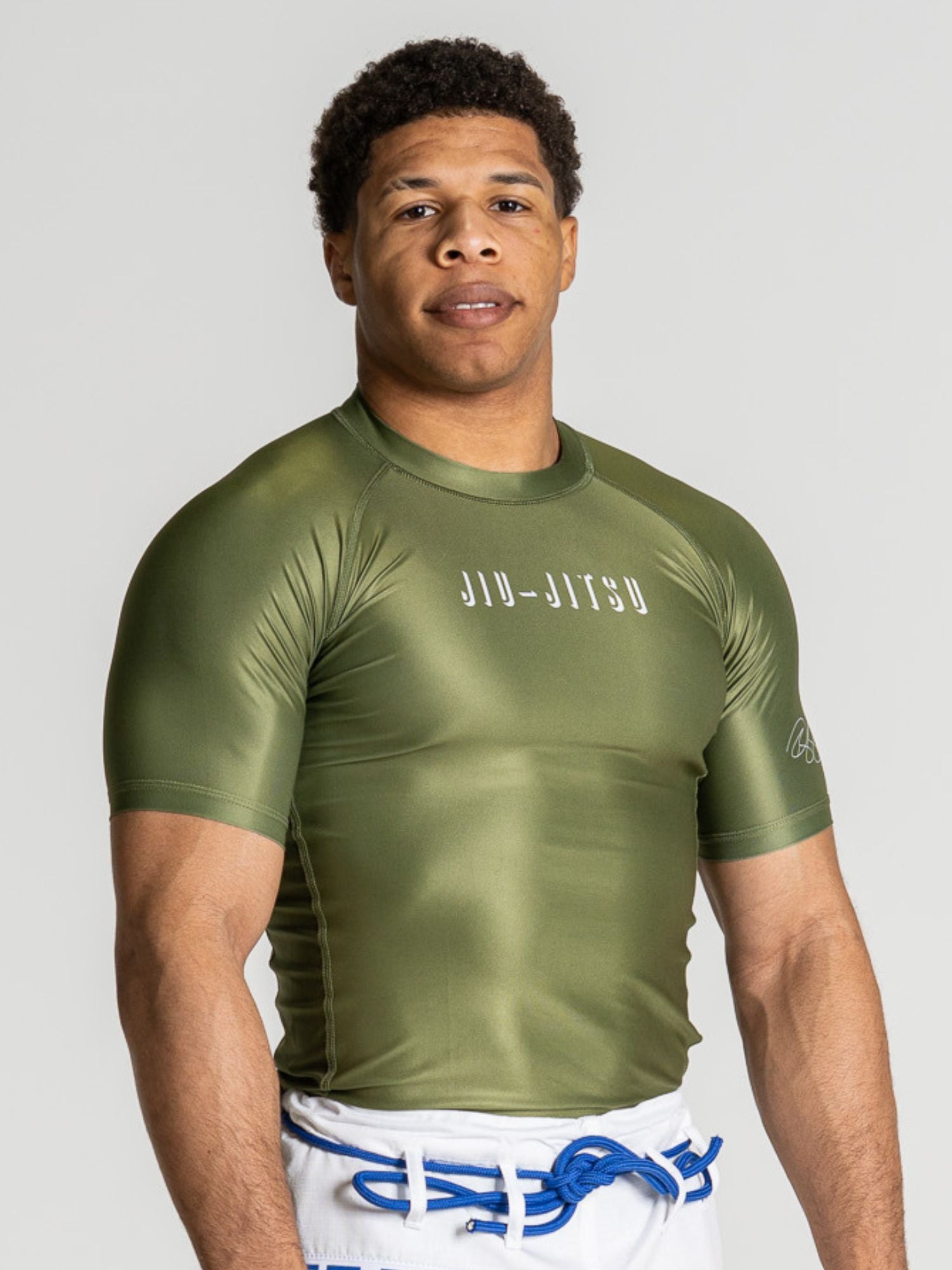 Renzo Gracie Short Sleeve Rashguard Olive、mySite、gigharbornorthrealestate