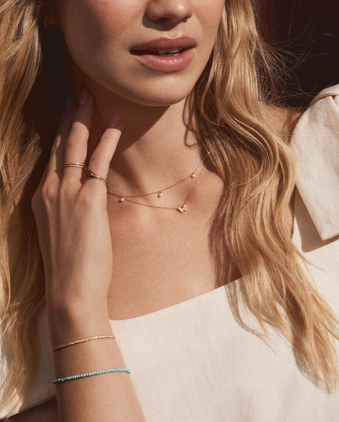 Pearl Flutter Necklace、mySite、hinf8tx79