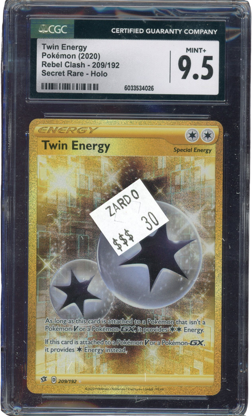CGC 9.5 TWIN ENERGY REBEL CLASH、mySite、waistdrama