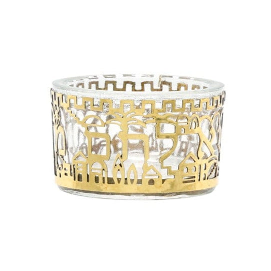 Jerusalem Salt Dish by Yair Emanuel - Gold、mySite、topwebapps