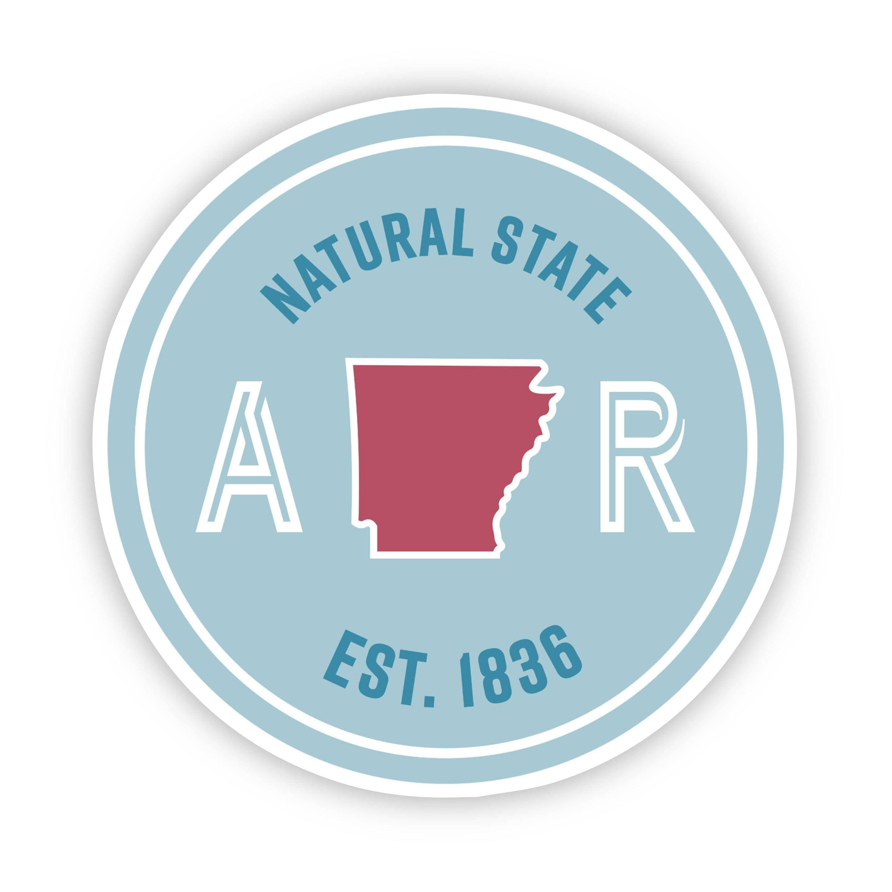  Natural State Arkansas Sticker、mySite、elrpsem3k
