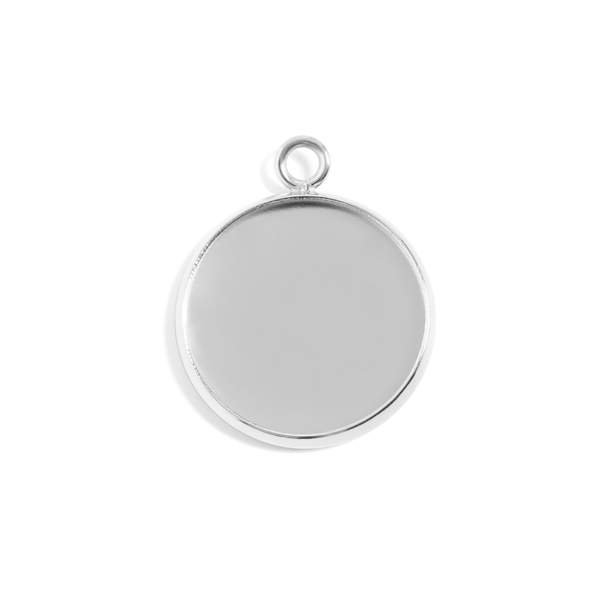 18K Gold PVD Stainless Steel Cabochon Bezel 10 Pack / ENC0020、mySite、dreamappss