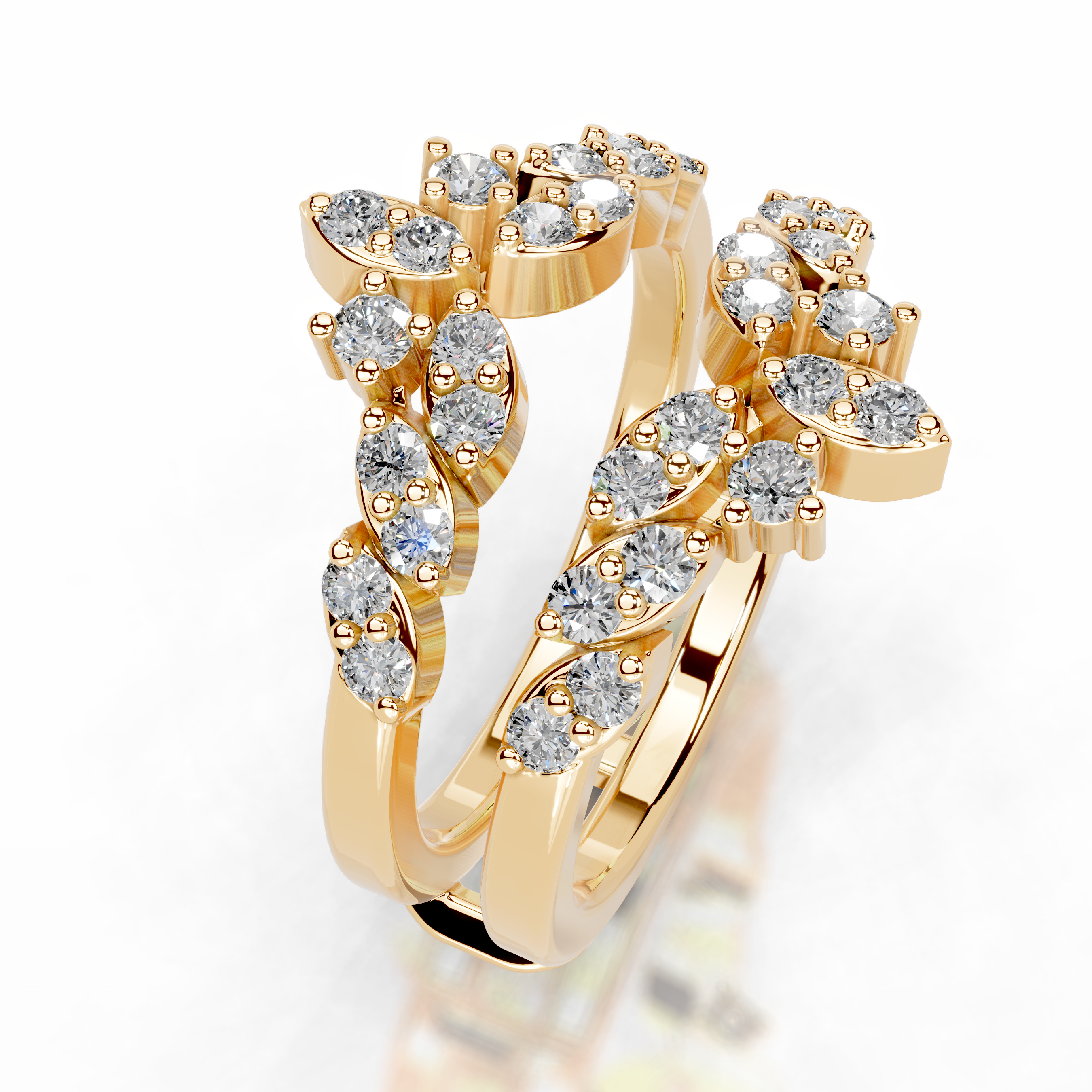 Nikita Diamond Wedding Ring (0.70 Carat) -18K Yellow Gold、mySite、hinf8tx79