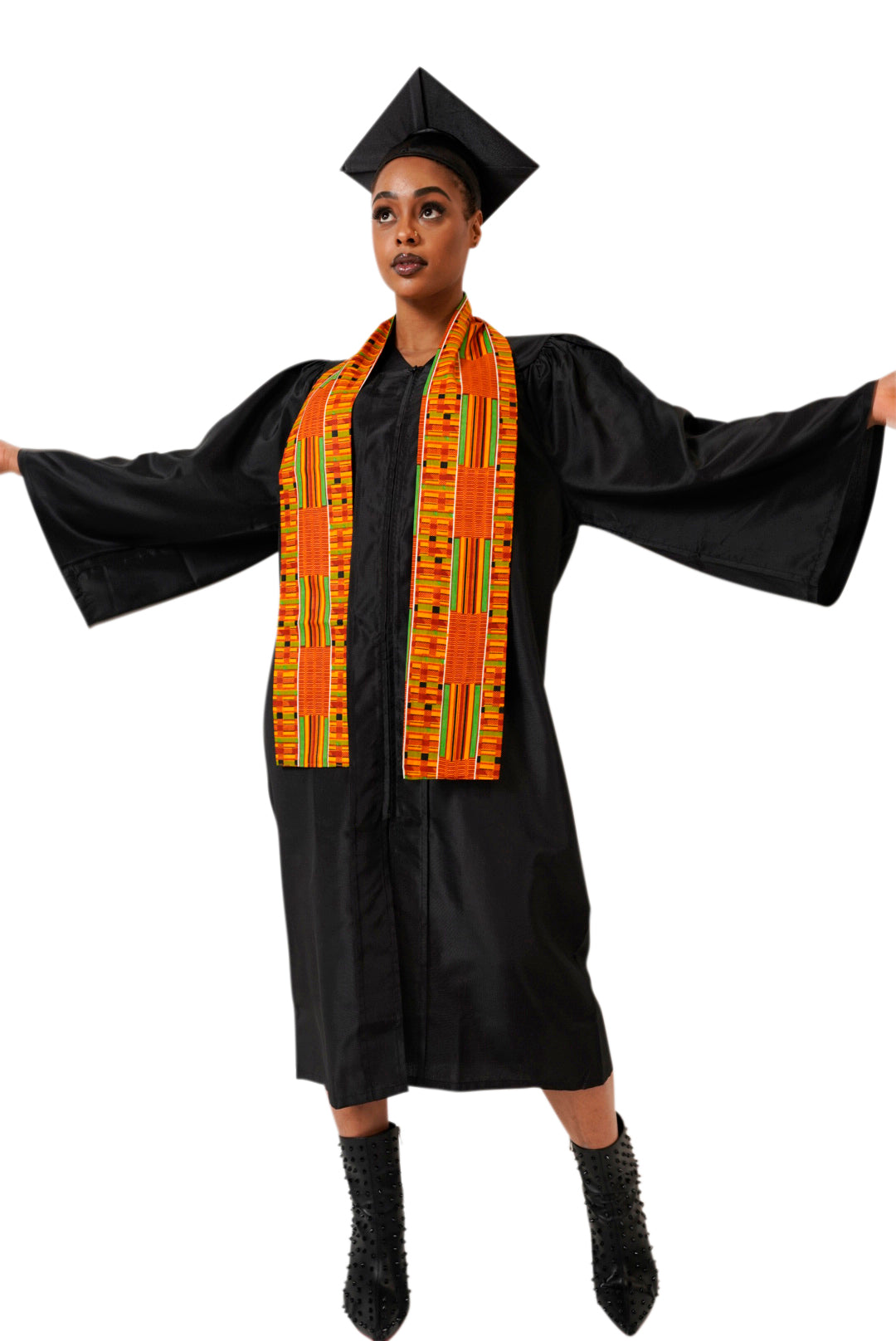 Kente African Print Graduation Stole/Sash-DP0795S1、mySite、solidvoid