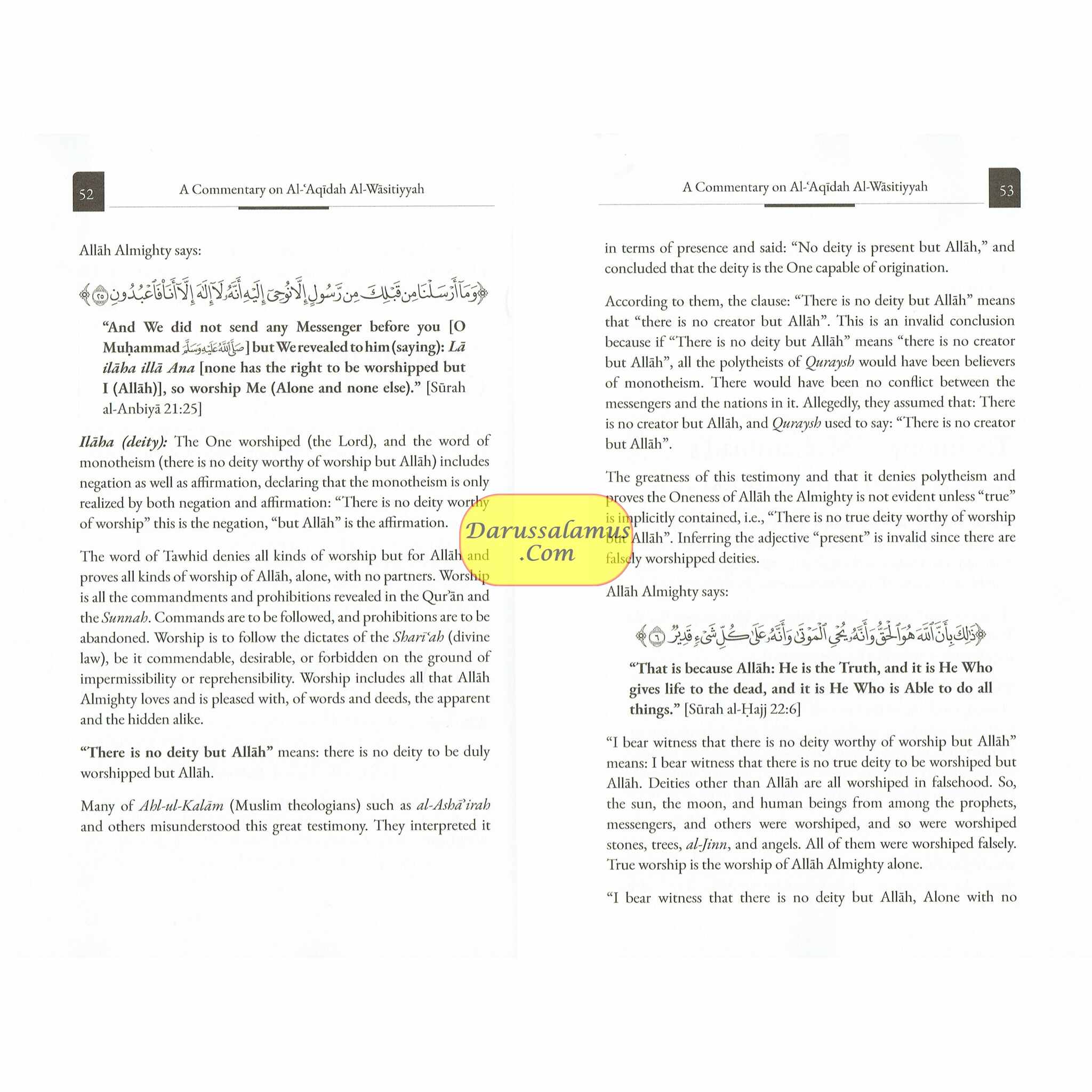 A Commentaary on Al-Aqidah Al-Wasitiyyah 2 Vol Set、mySite、topwebapps