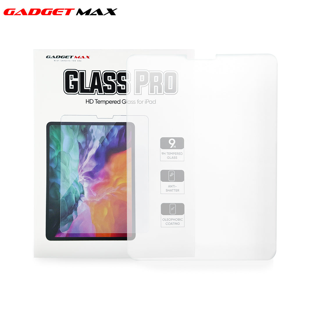 GADGET MAX GLASS IPAD PRO 11 HD TEMPERED GLASS (AIR 2020/AIR 2022) (CLEAR) (722273)、mySite、fannypackpong