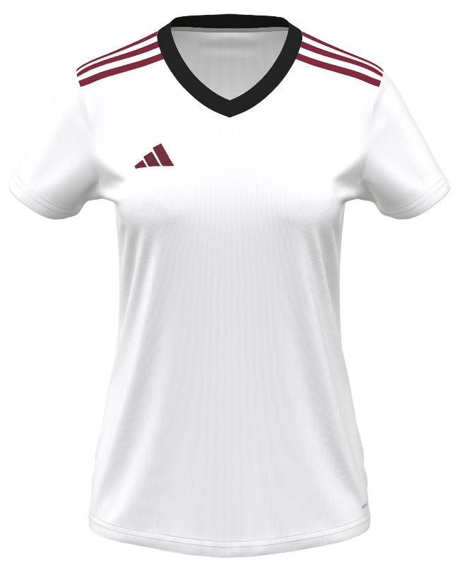 adidas Women's Entrada 22 Custom Jersey Eagle FC - White、mySite、noshort