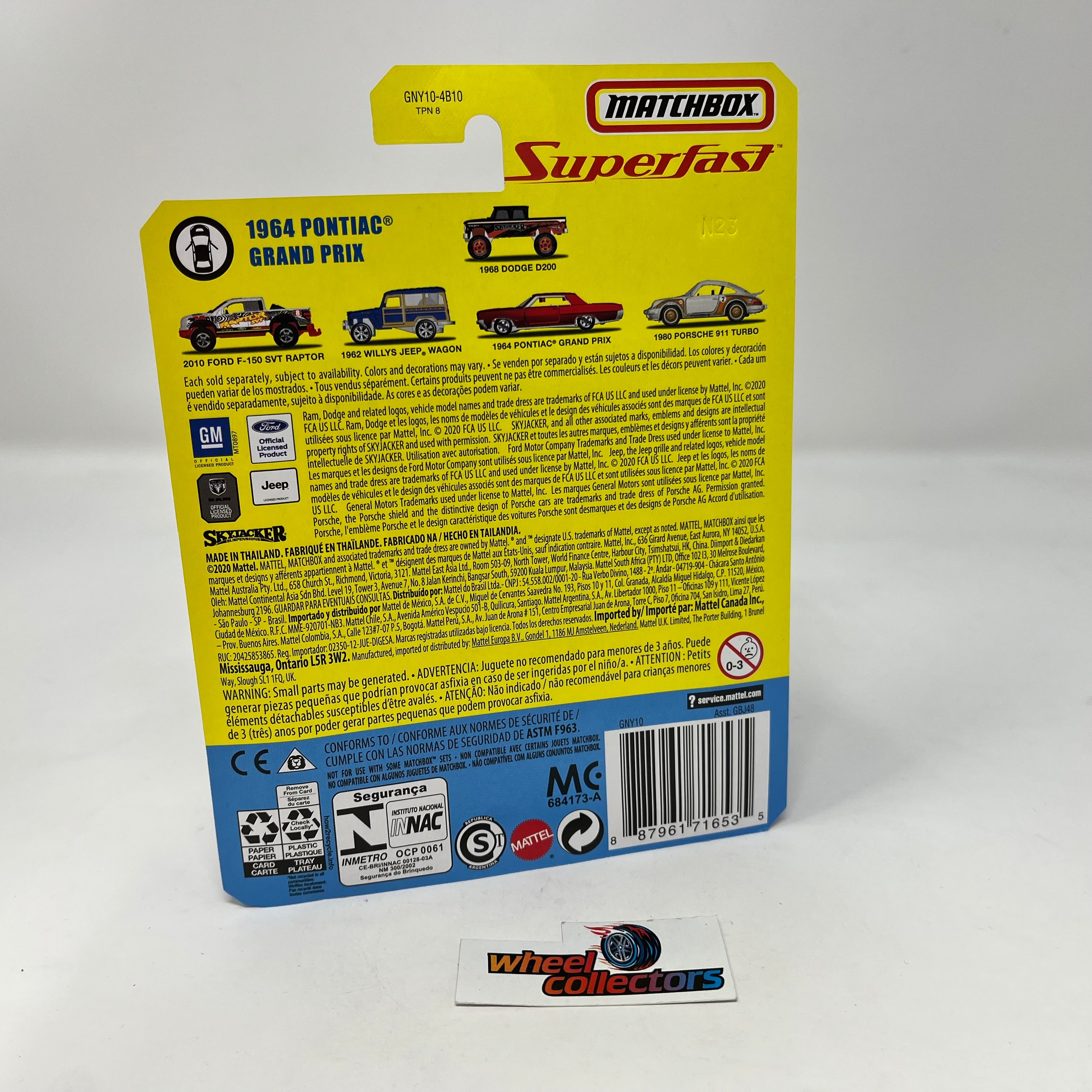 1964 Pontiac Grand Prix #14 * Matchbox Superfast Series、mySite、hgirdovlk