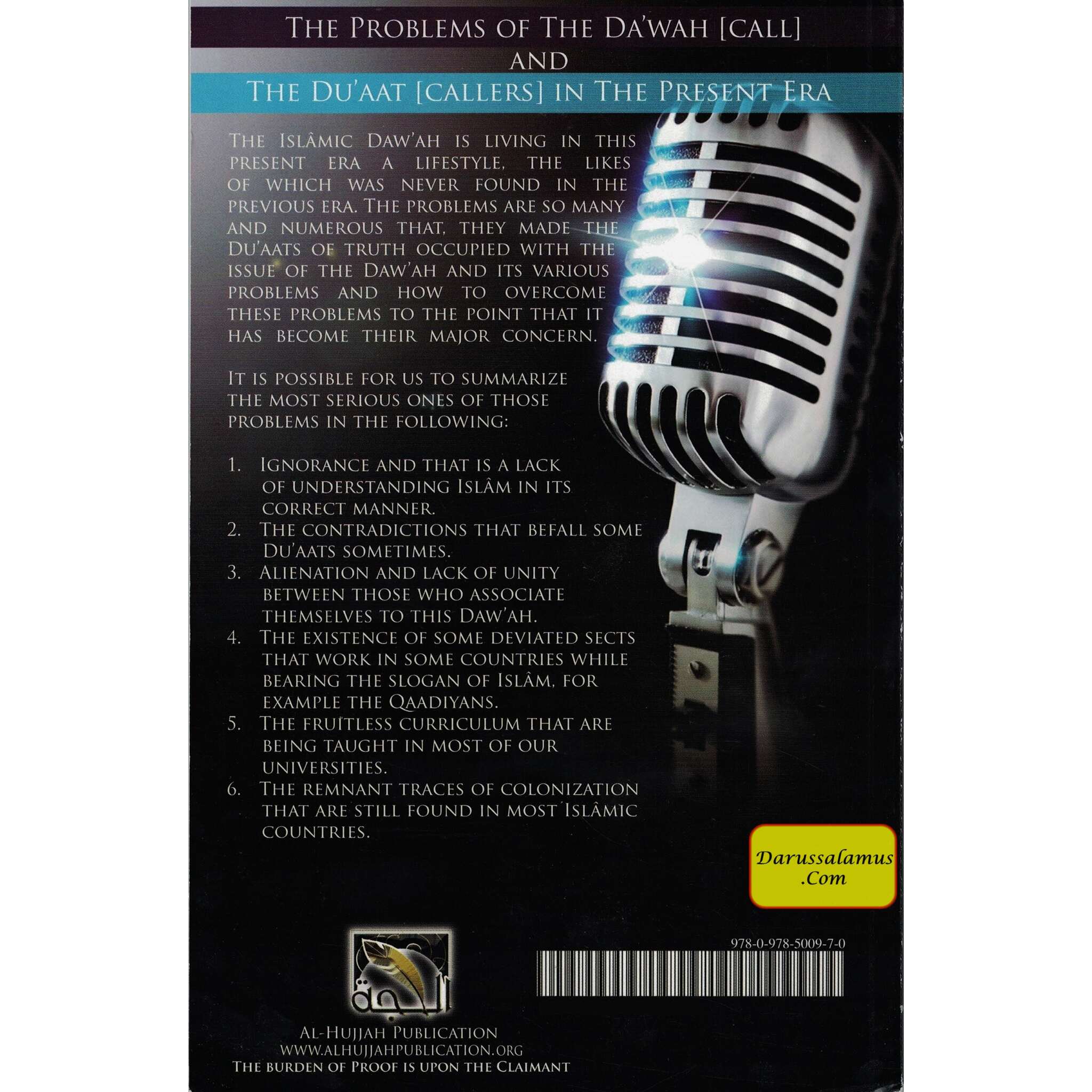 The Problems Of The Dawah (Call) And The Duaat (Callers) In The Present Era By Muhammad Amaana Ibn Ali AL-Jaami、mySite、topwebapps
