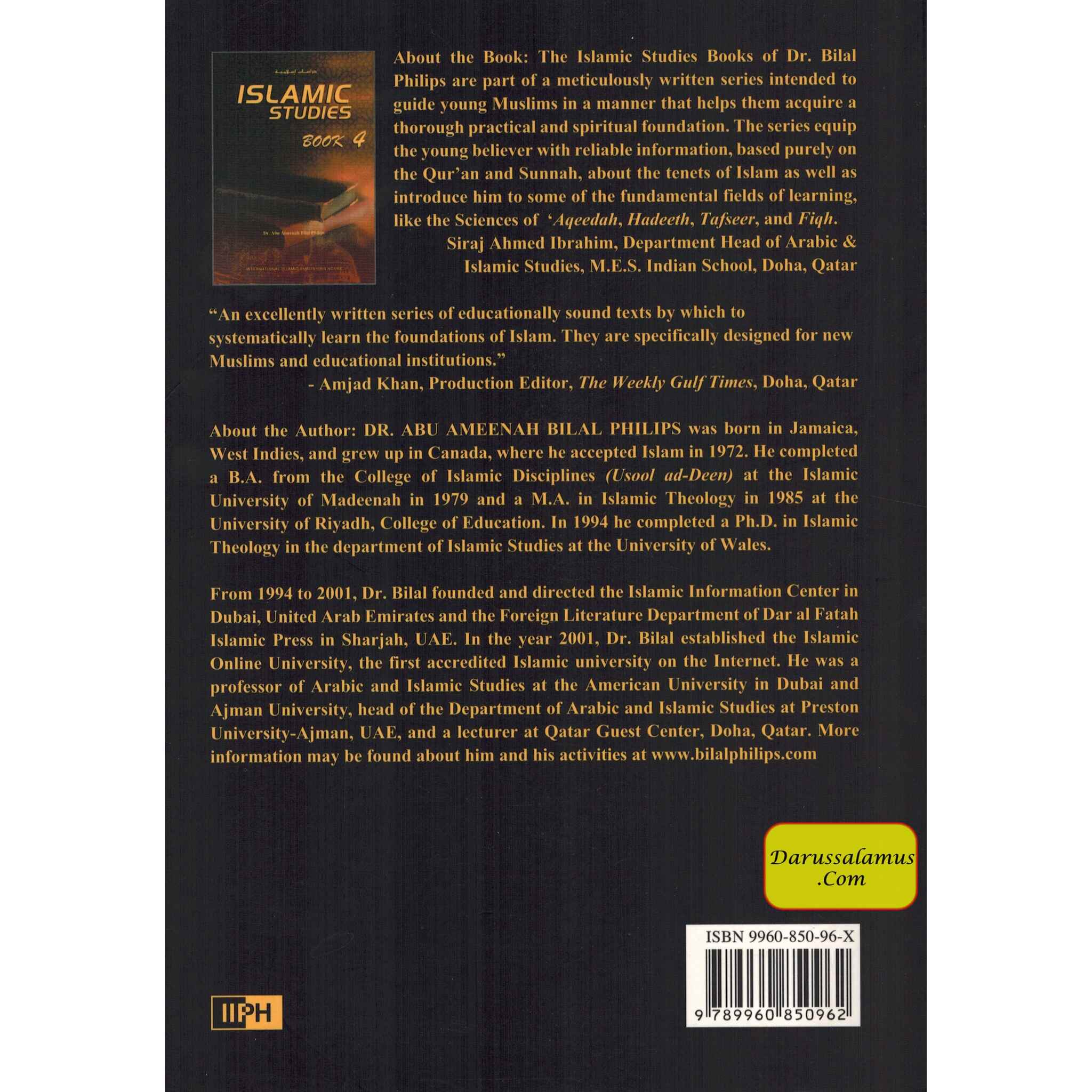 Islamic Studies (Book 4) Islamic Studies Series By Dr. Abu Ameenah Bilal Philips、mySite、topwebapps