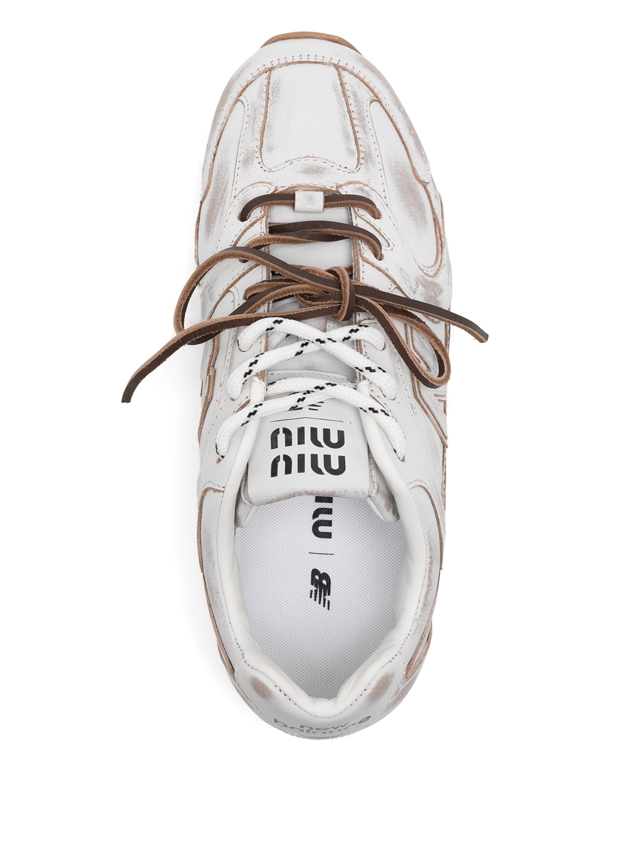 Miu Miu x New Balance 530 SL Leather Trainers、mySite、garminoutage.com