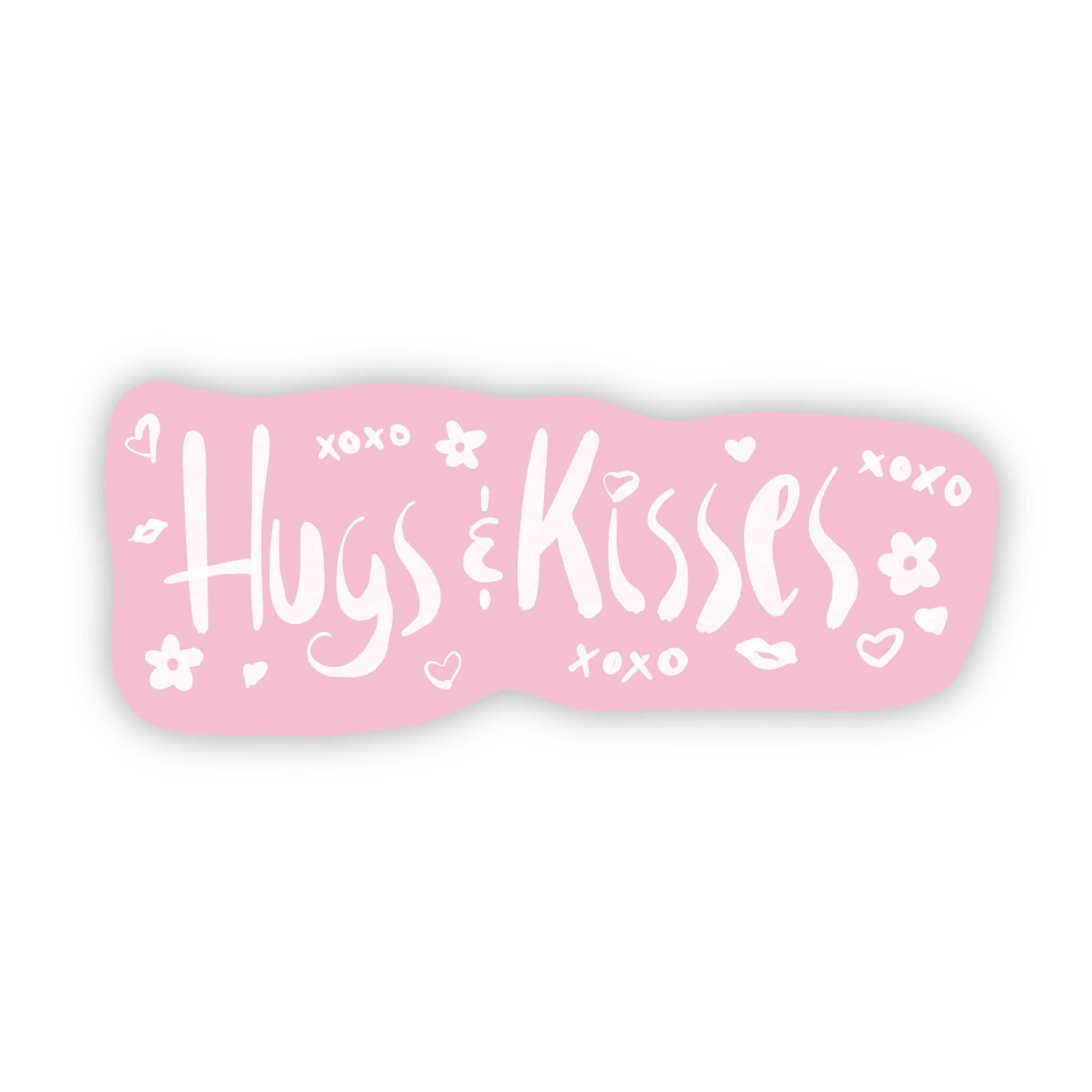  Hugs and Kisses Pink Love Sticker、mySite、elrpsem3k