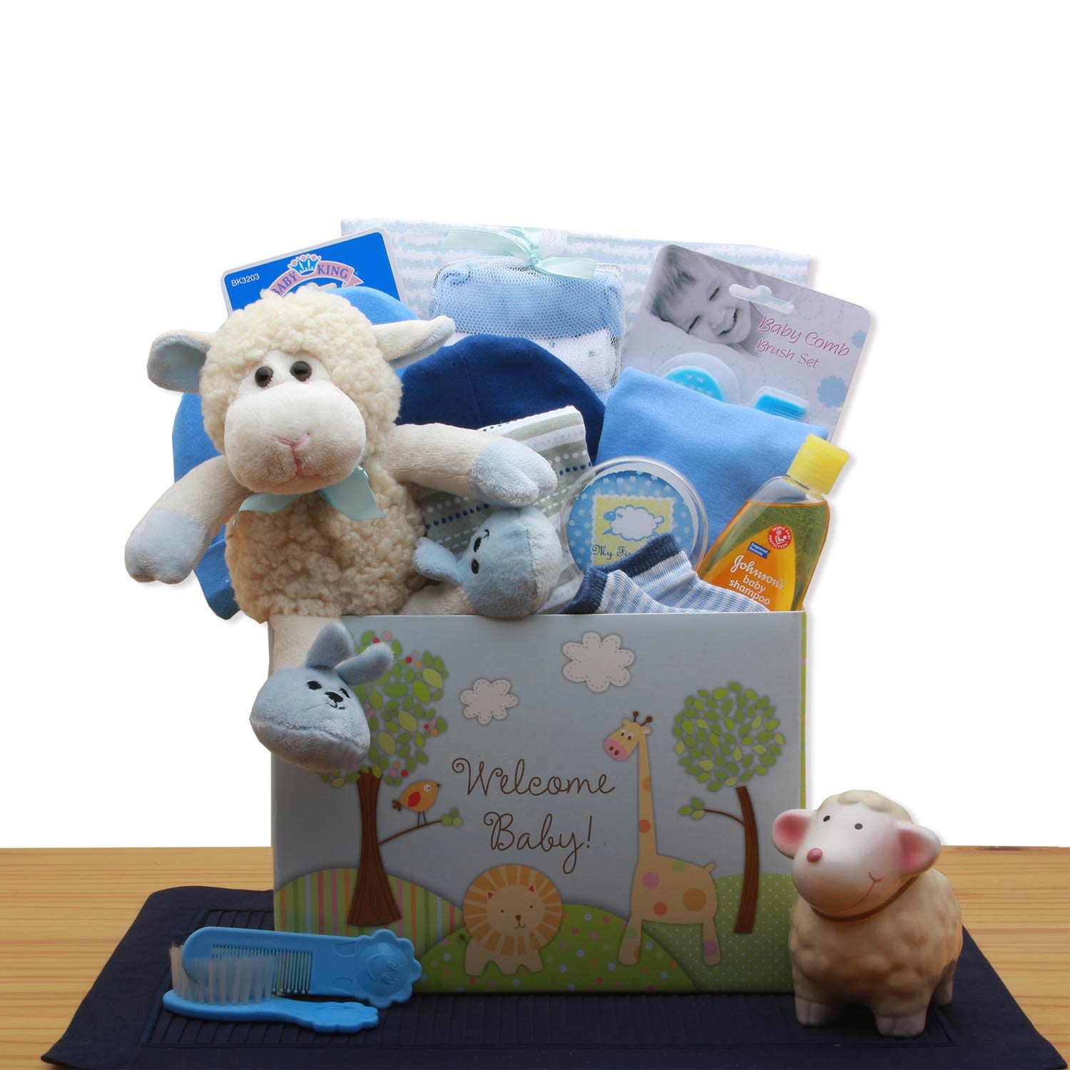 Welcome New Baby Gift Box - Blue、mySite、camillekostekn