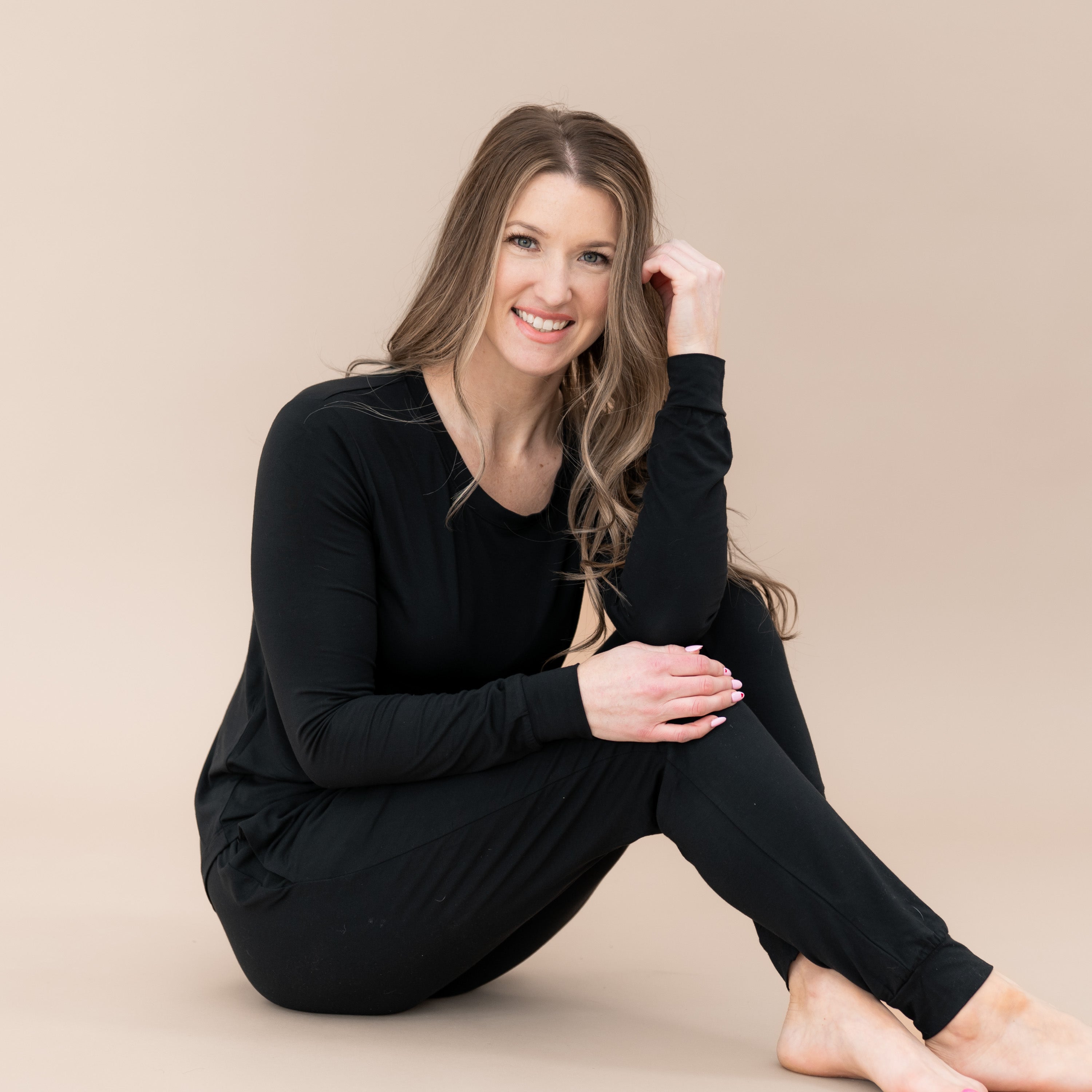  Women's Jogger Pajama Set in Midnight、mySite、layawaytickets