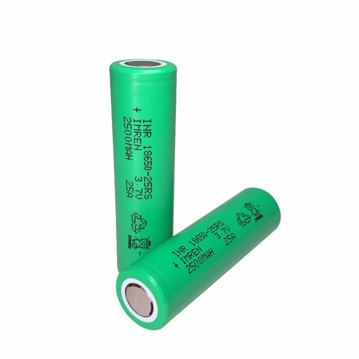 Imren 2500mAh Green 18650 25A Battery 2-Pack、mySite、zt4zffjzw