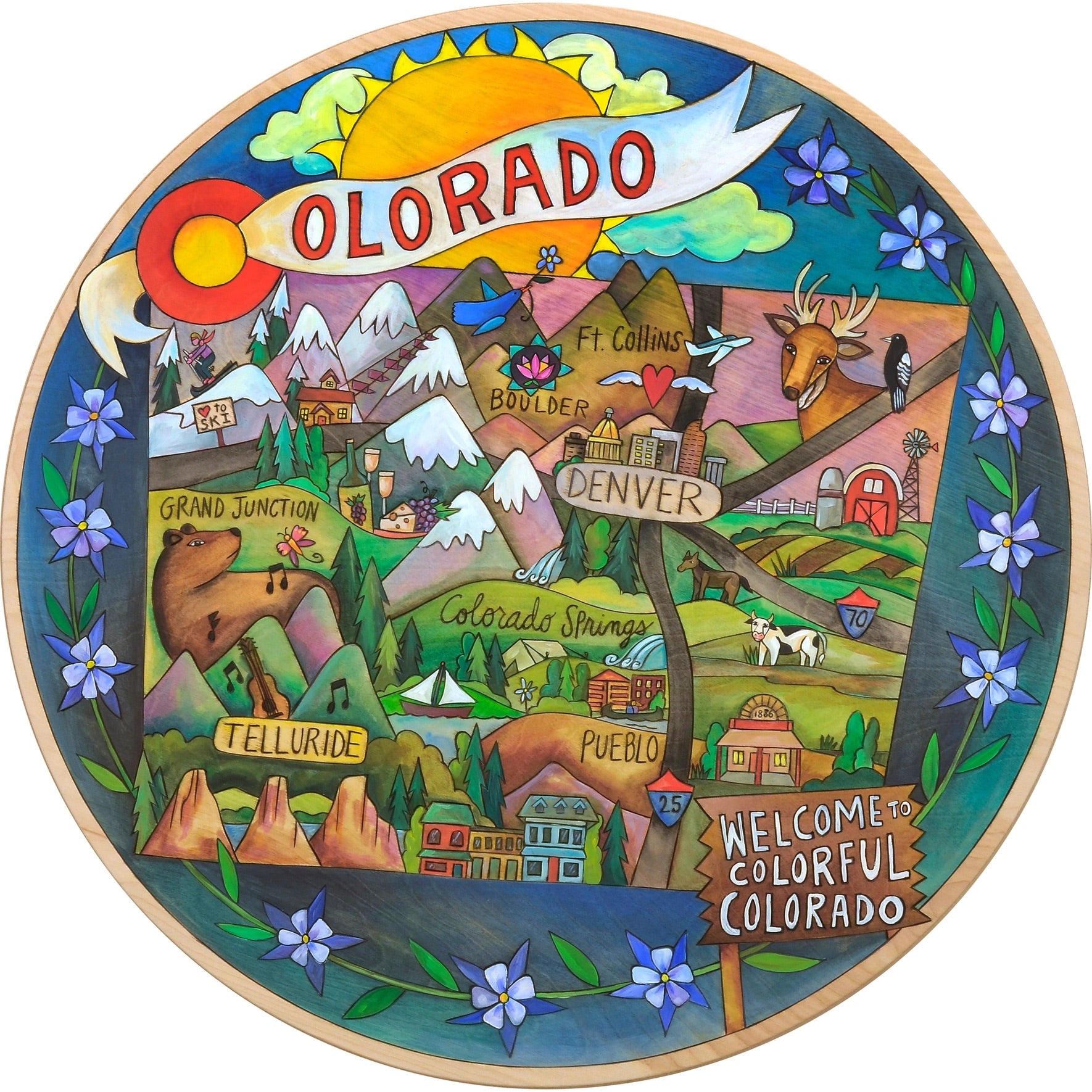 Rocky Mountain High 18 Lazy Susan、mySite、g9winljtr