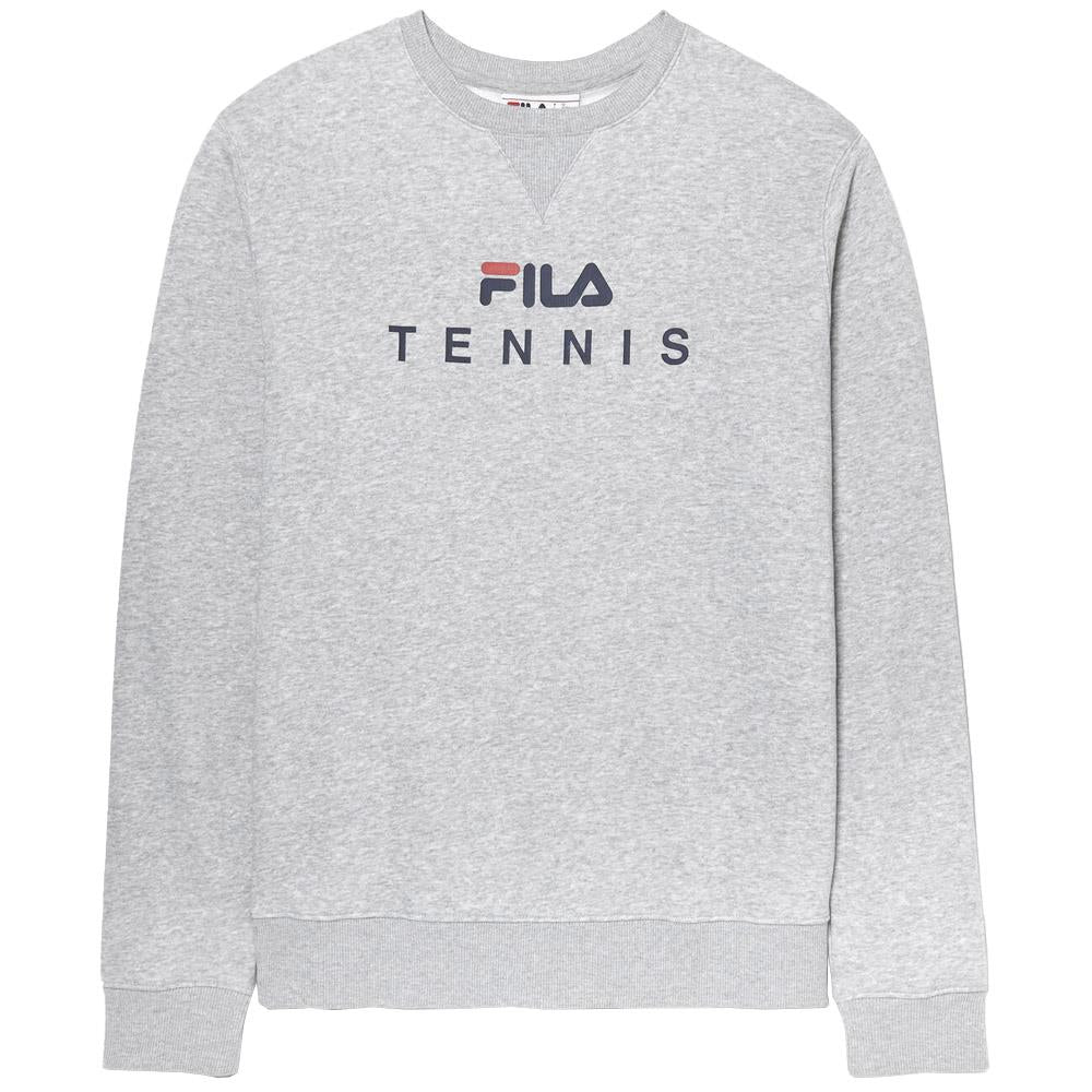 Fila Men's Essentials Tennis Sweat Shirt - Gray Heather、mySite、neckold