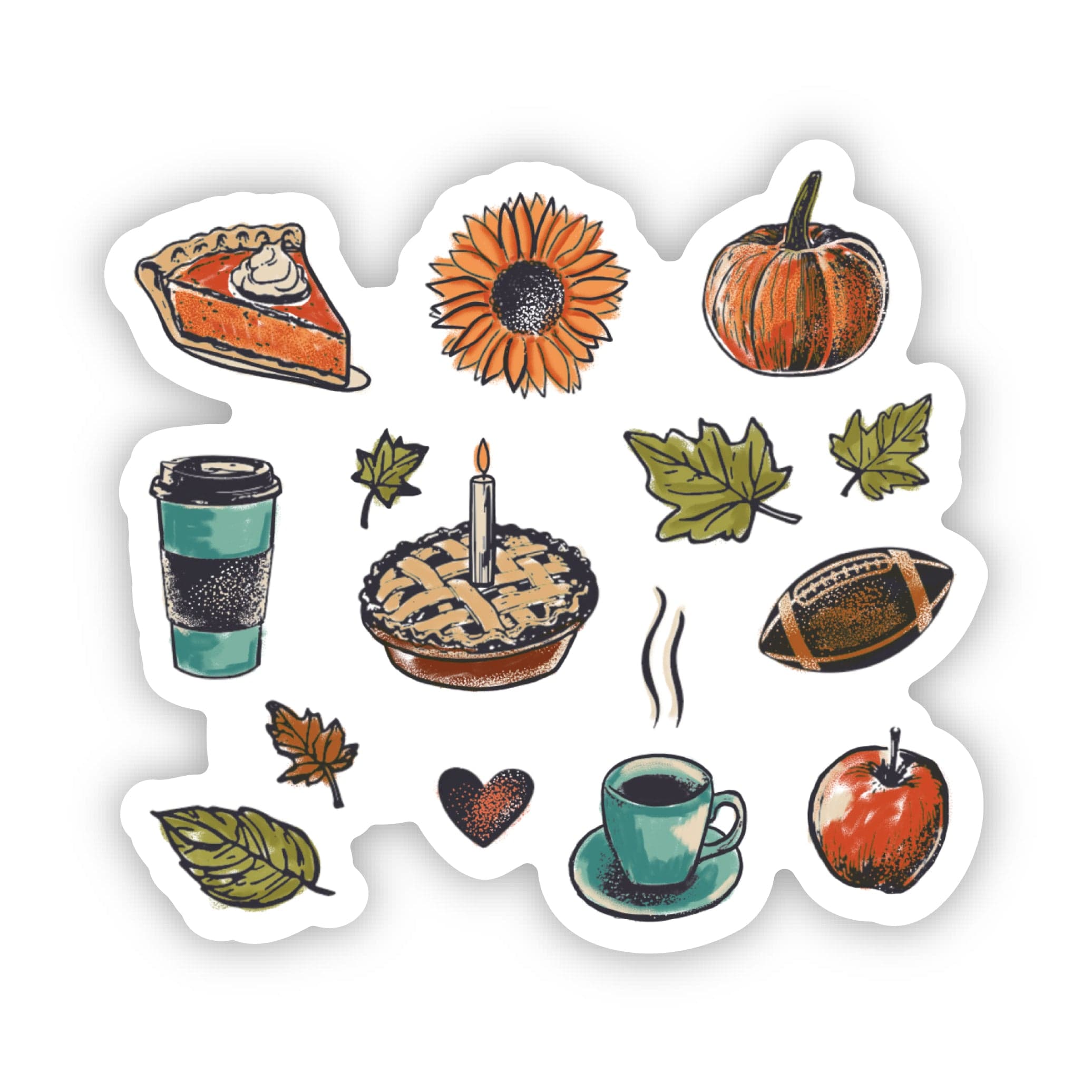  Fall Icons Sticker、mySite、elrpsem3k