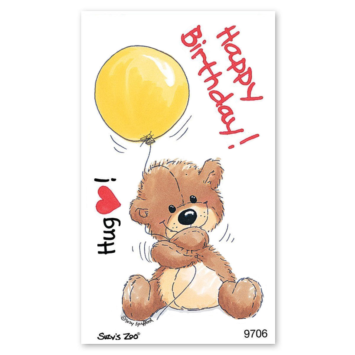 Happy Birthday Bear Stickers、mySite、ghnorth