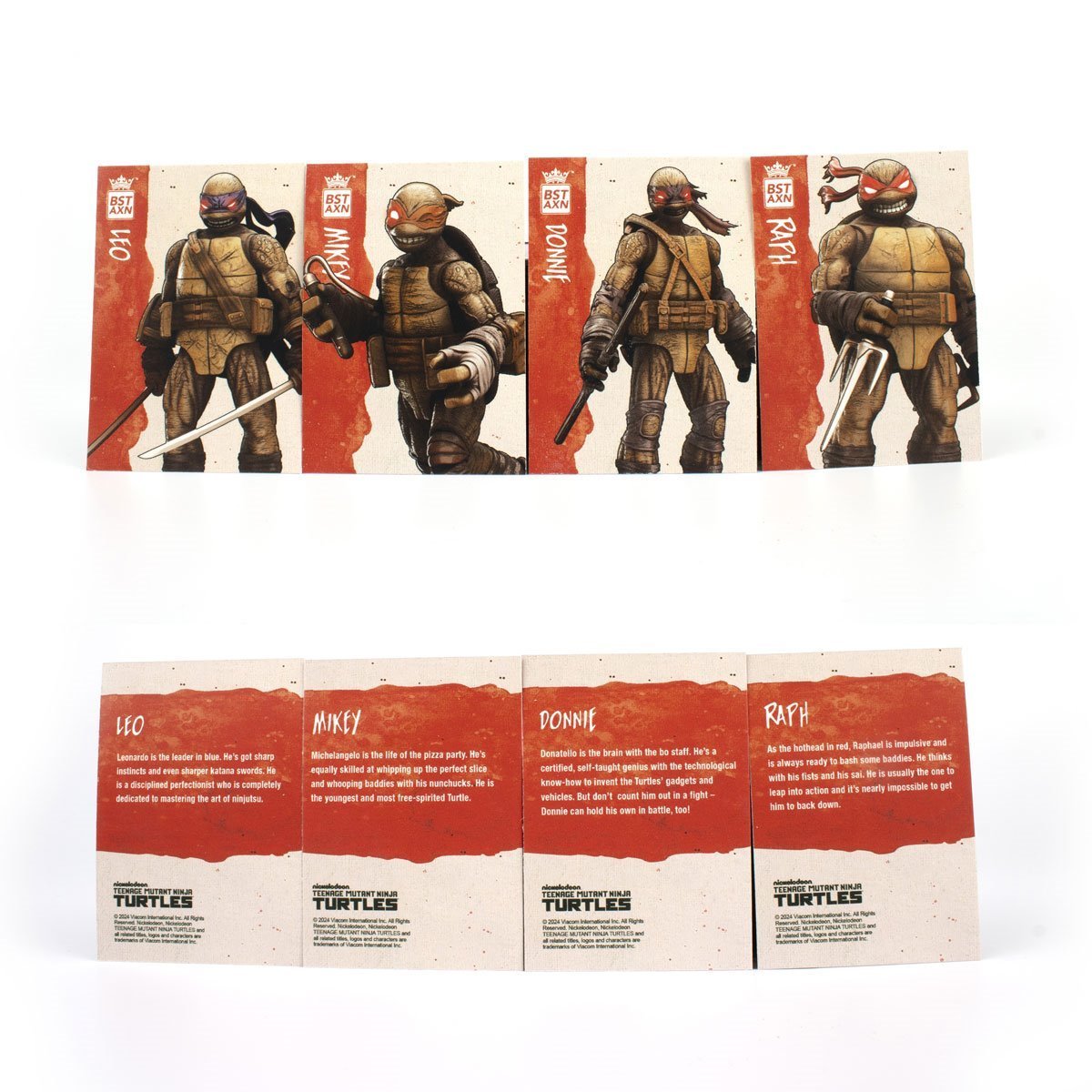 Teenage Mutant Ninja Turtles BST AXN Undead Turtles 4-Pack、mySite、hgirdovlk