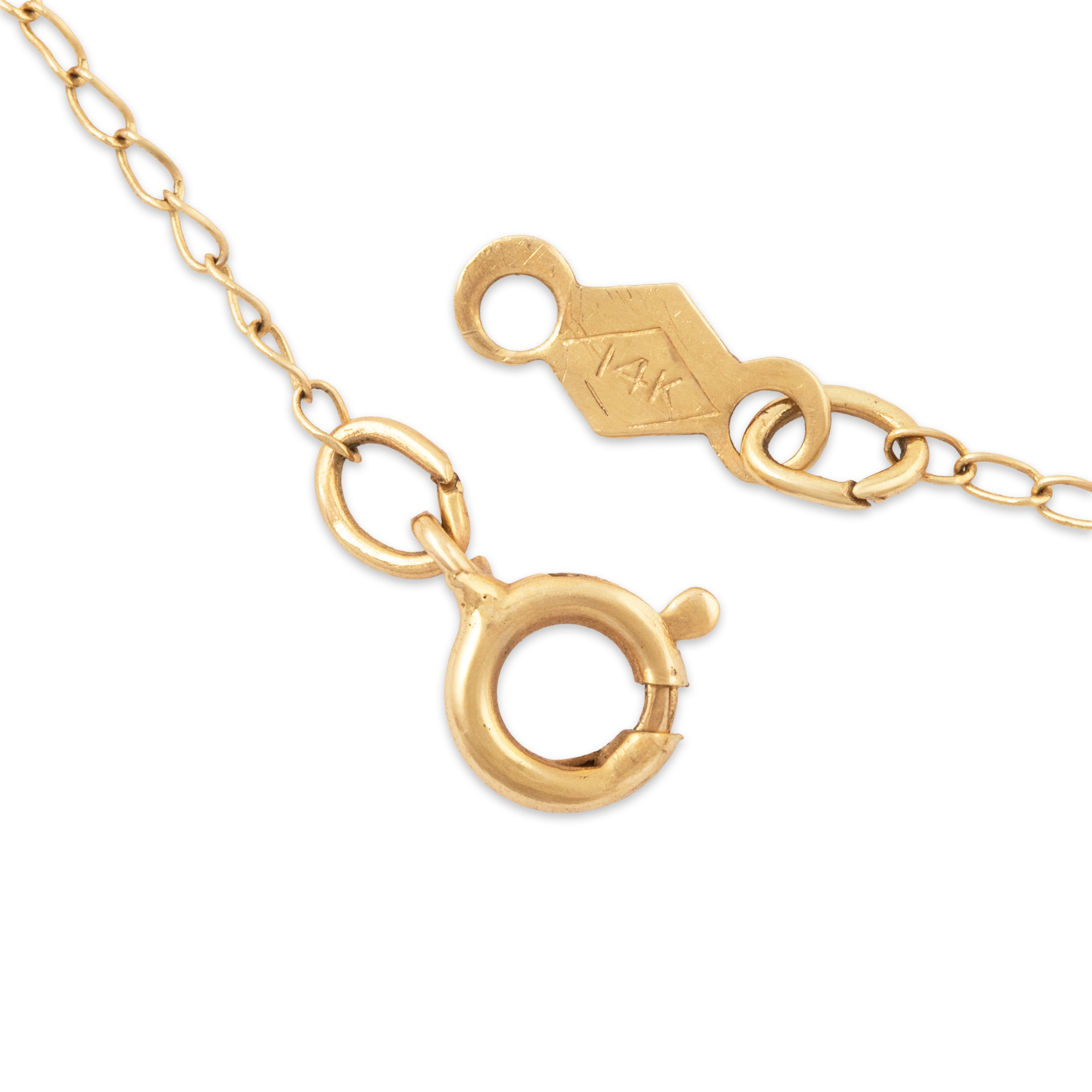 Vintage 14k Yellow Gold Figural Penny Farthing High Wheel Pendant Necklace 16、mySite、hinf8tx79