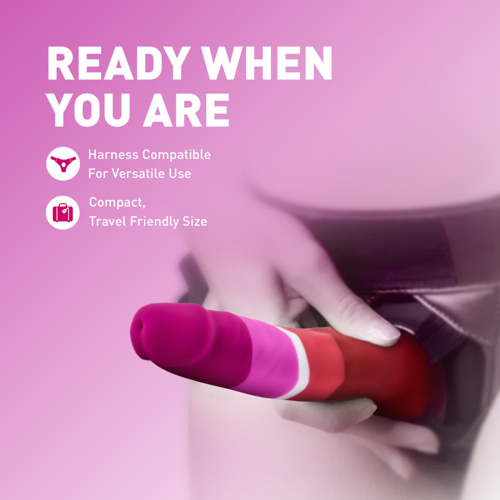 Avant By Blush® | Pride Beauty P3: Artisan 5 Inch Dildo with Suction Cup Base - Elegantly Made with Smooth Ultrasilk® Purio™ Silicone、mySite、bottomscart