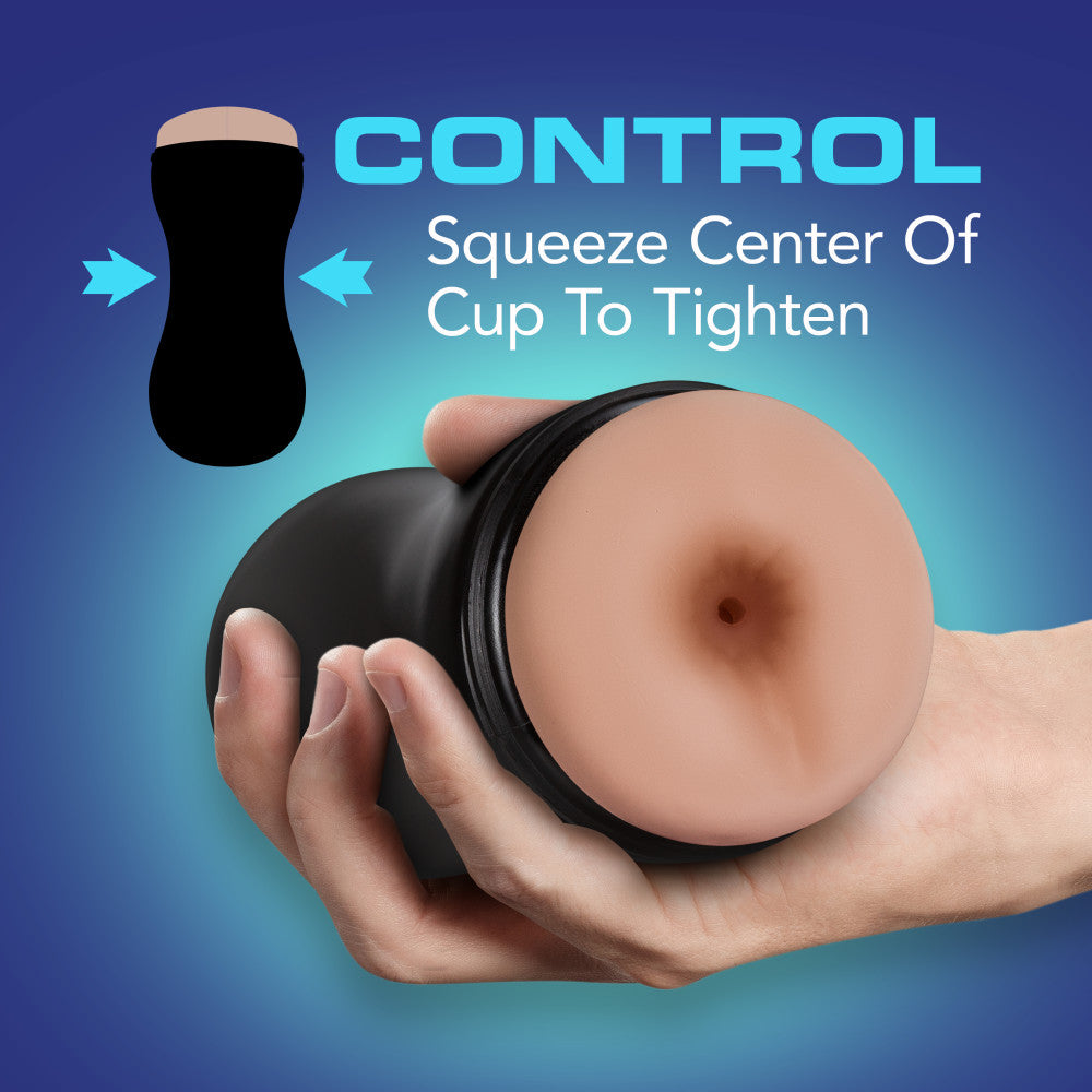 Coverboy™ By Blush® | The Surfer Dude Self Lubricating Realistic Beige Butt Stroker、mySite、bottomscart