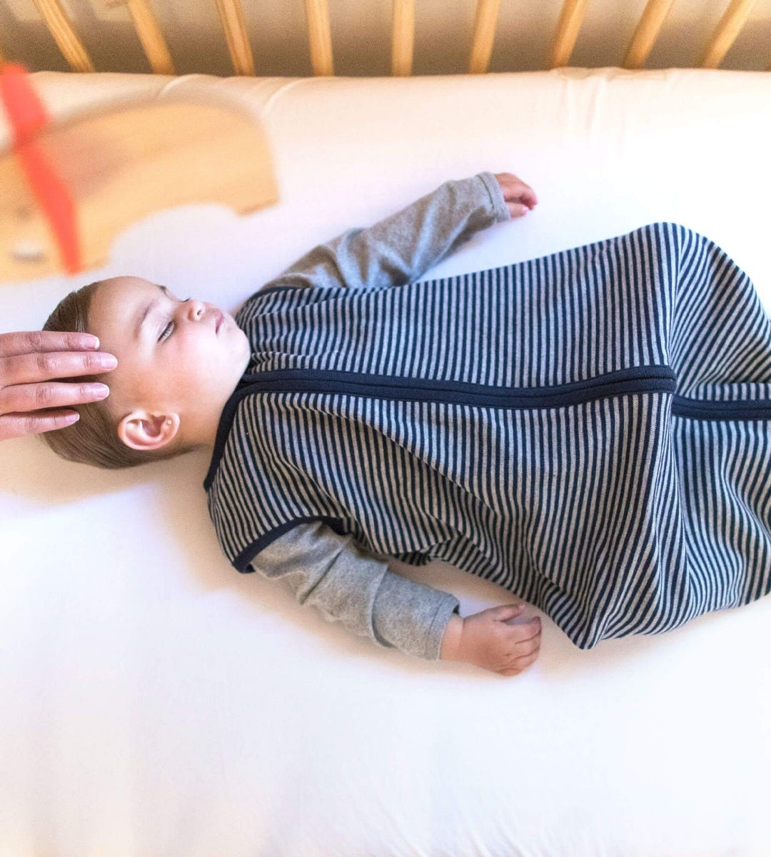 Classic Stripe Organic Beekeeper™ Wearable Baby Blanket、mySite、layawaytickets
