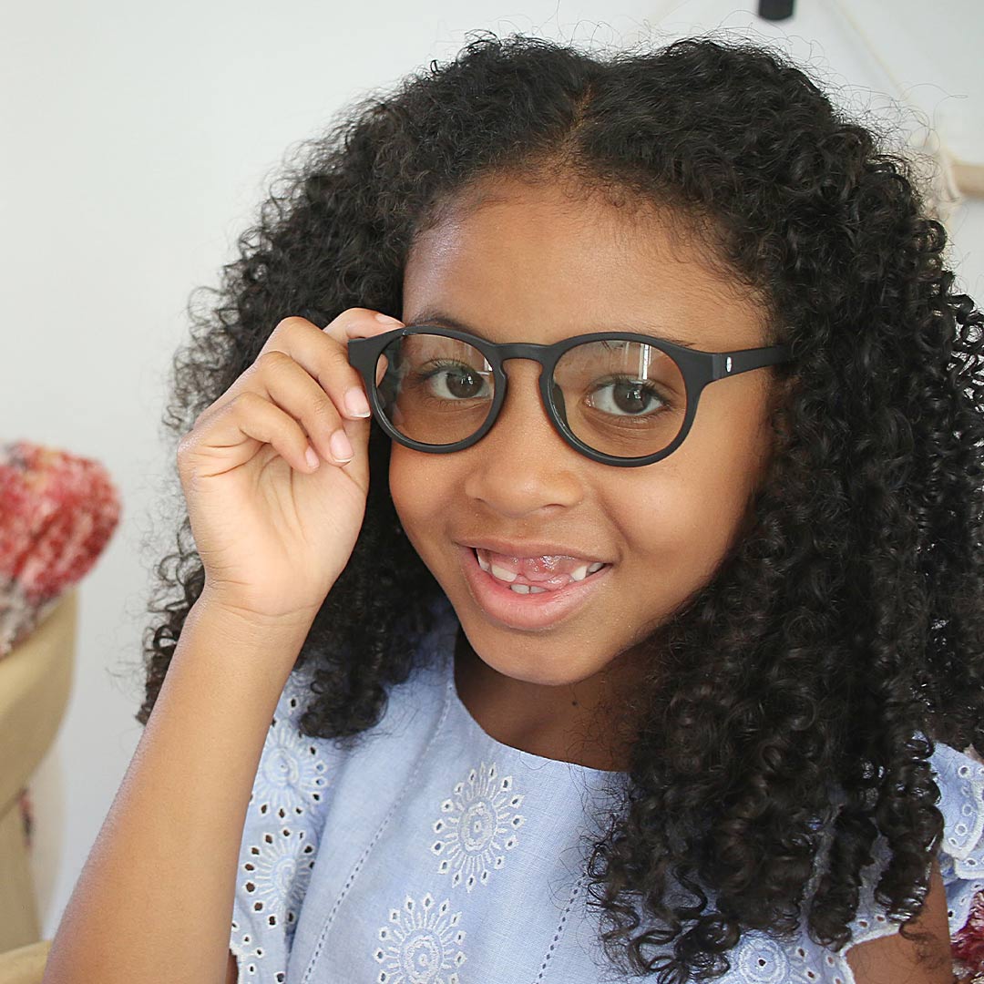  Babiators Blue Light Screen Saver Keyhole Glasses - Black Ops Black、mySite、merchandisen