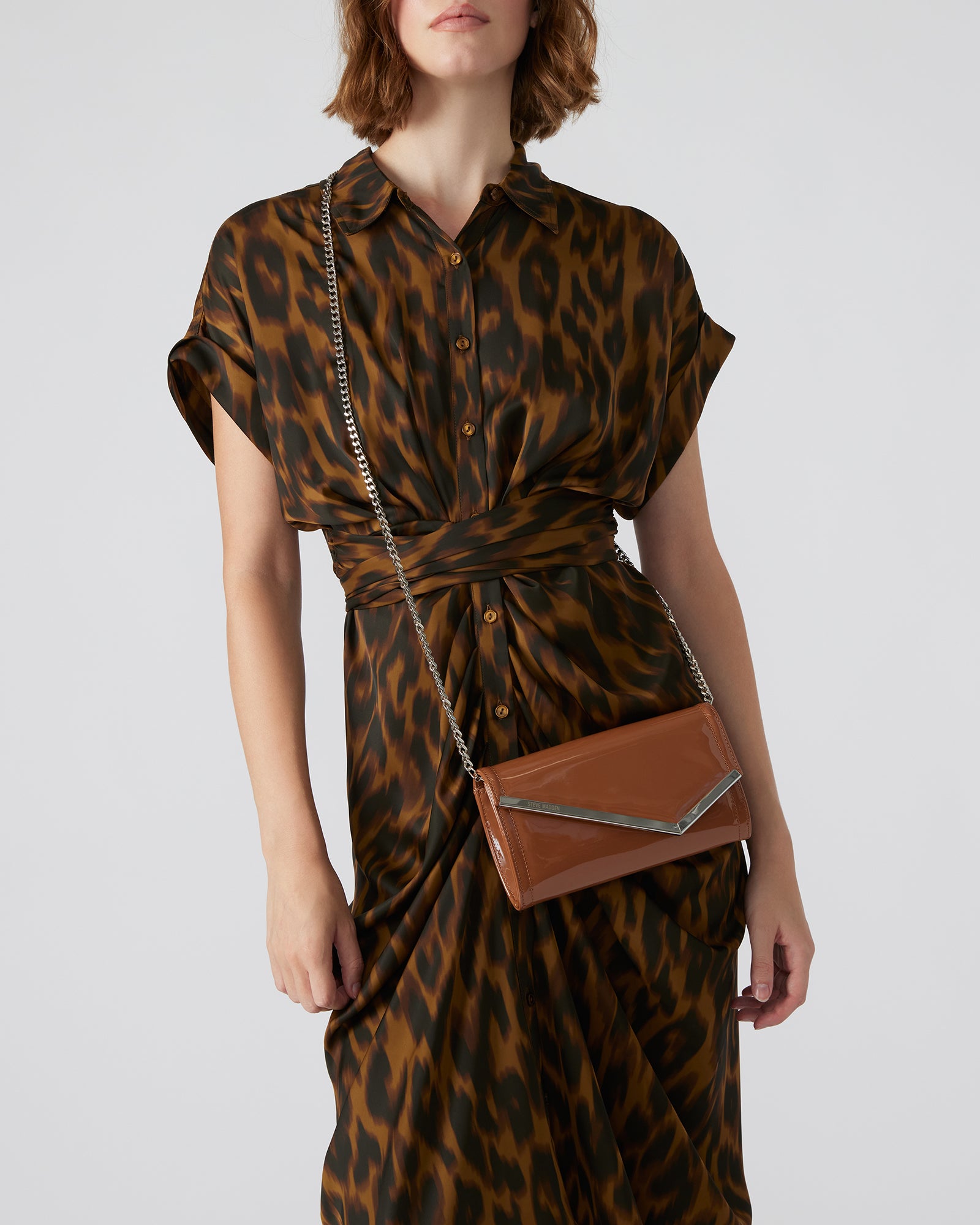 CLUTCHD BAG TAN PATENT、mySite、gtrtttuynbv