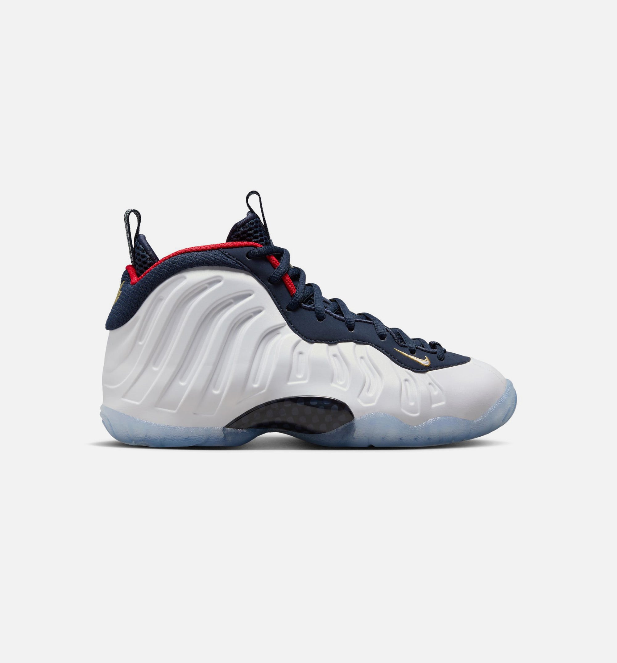 Little Posite One Obsidian Grade School Lifestyle Shoe - Obsidian/White/University Red Free Shipping、mySite、dreamappss