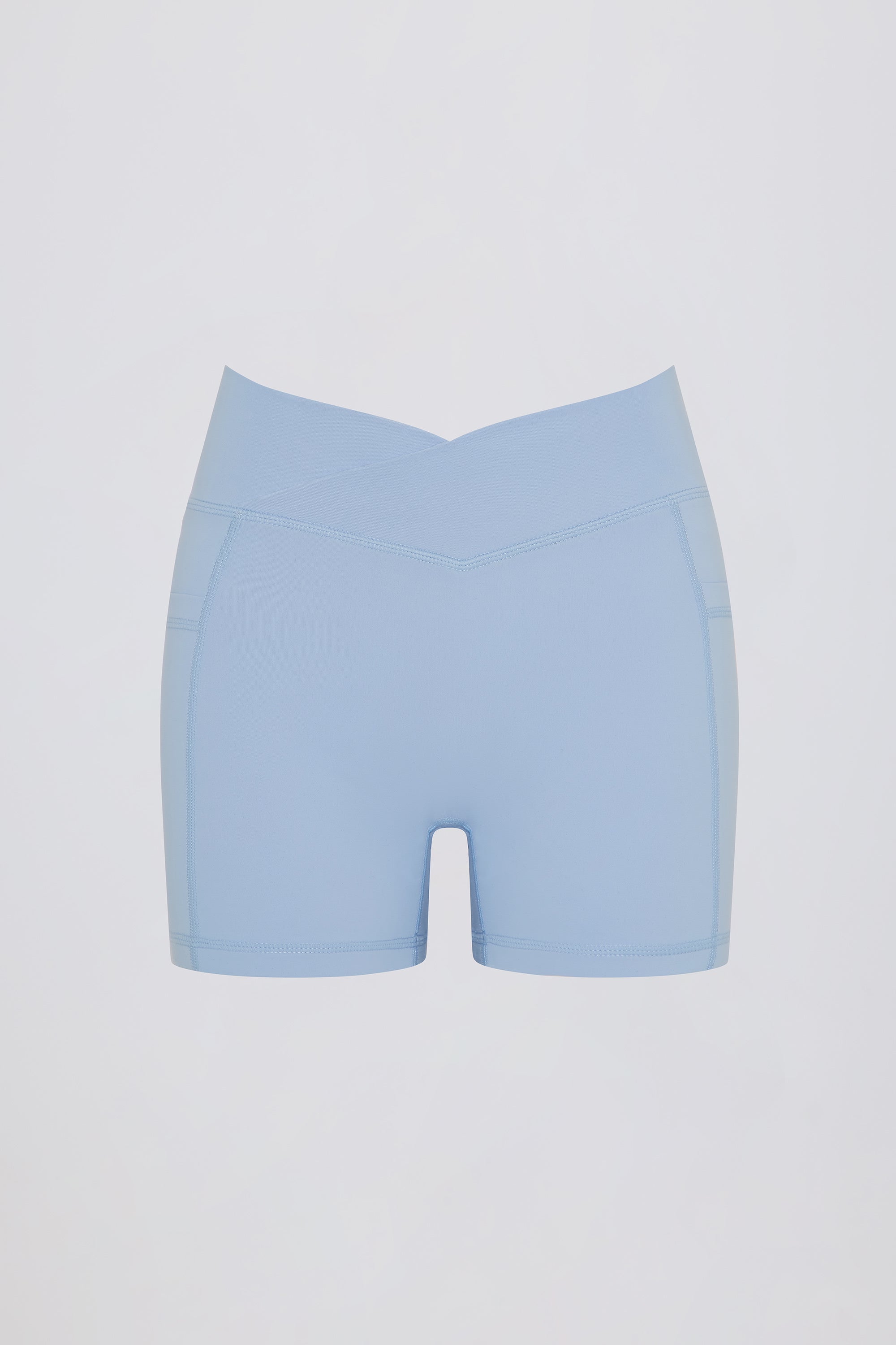  Soft Active Crossover Pocket Shorts in Sky、mySite、sugarbowlscore