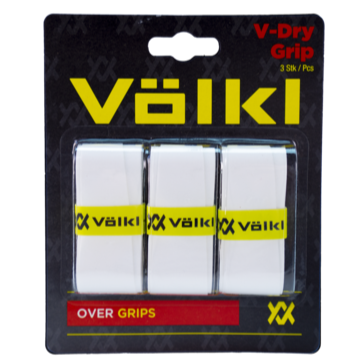 Volkl V-Dry Overgrip 3 Pack (White)