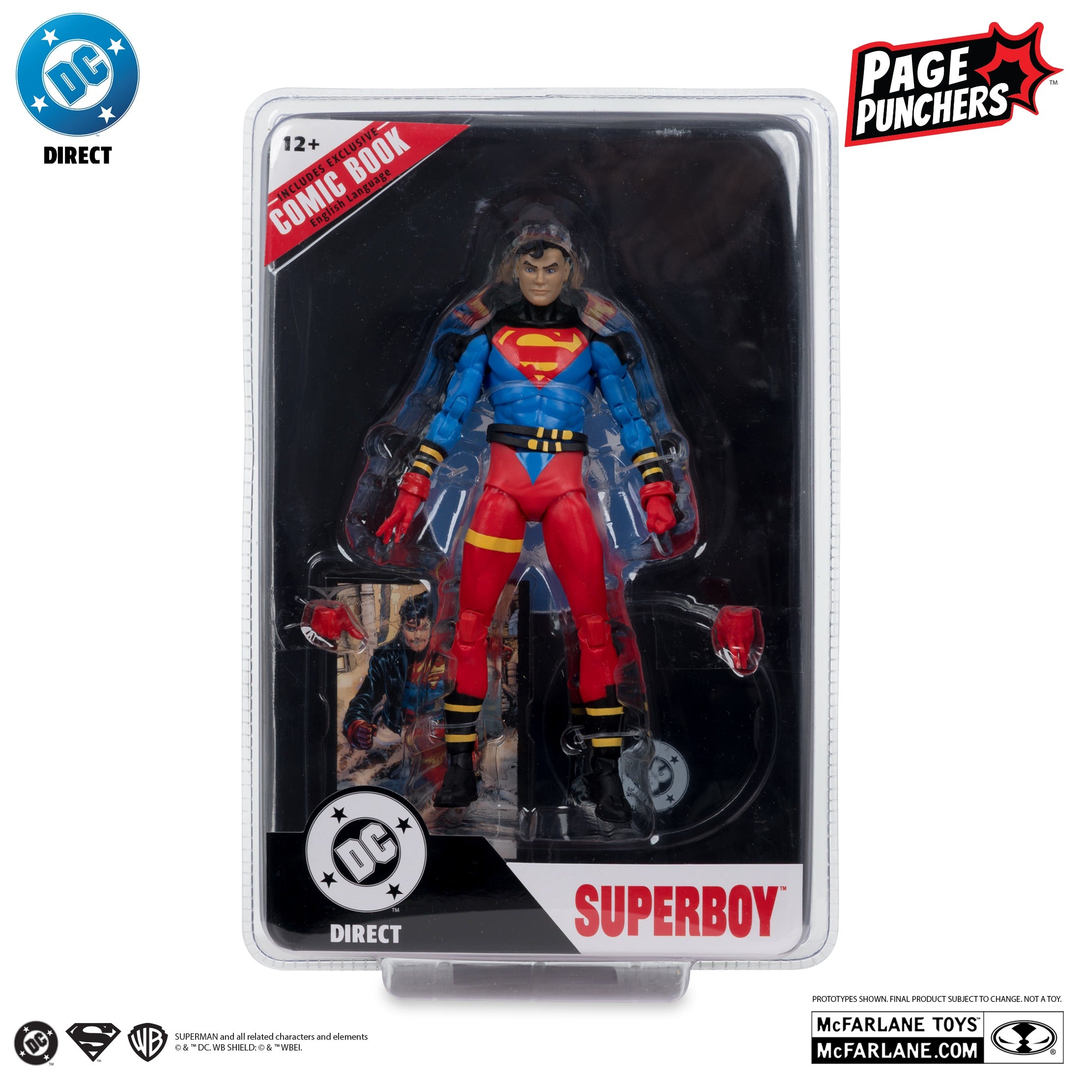 DC Direct Page Punchers Wonder Woman & Superboy SET OF 2、mySite、hgirdovlk
