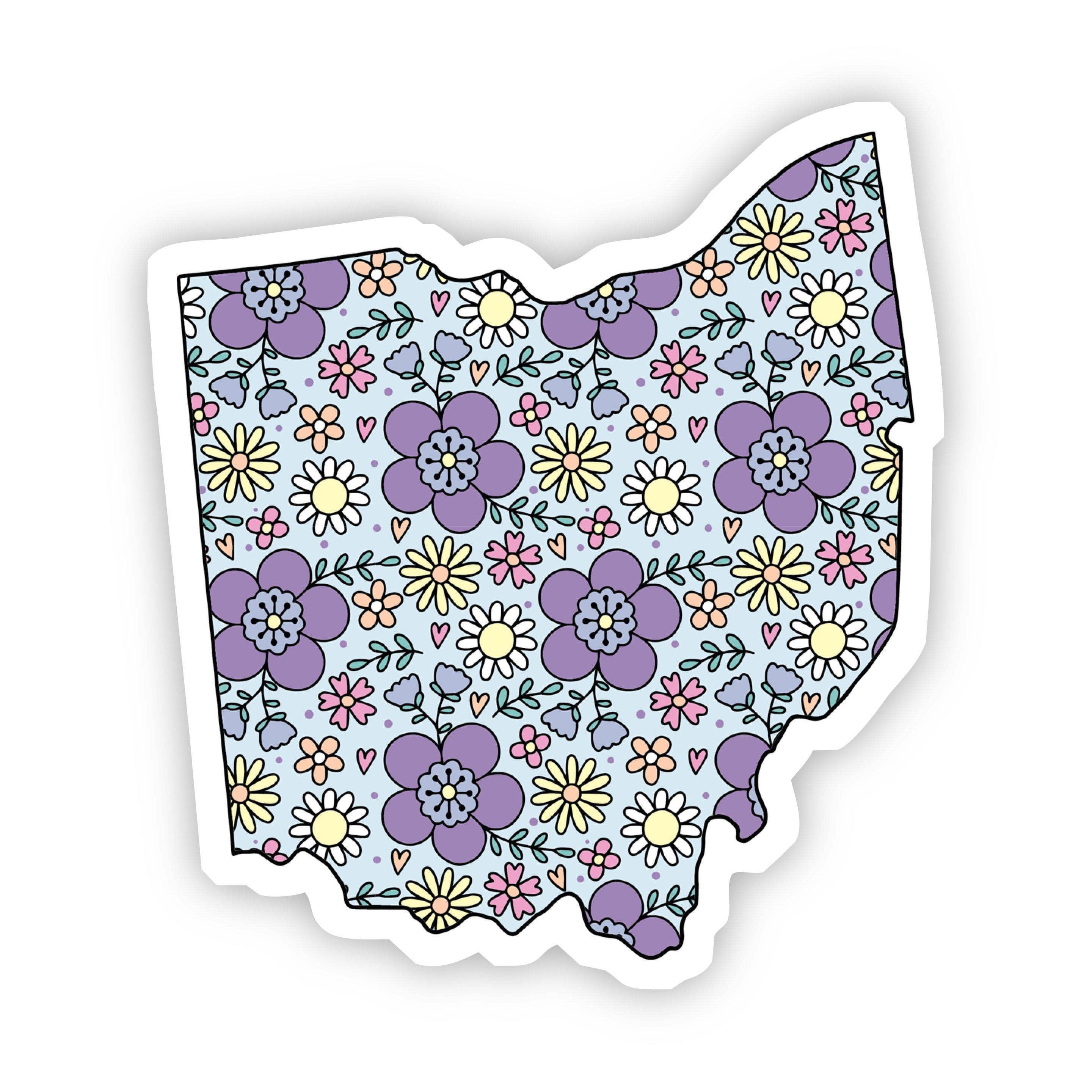  Ohio Floral Sticker、mySite、elrpsem3k