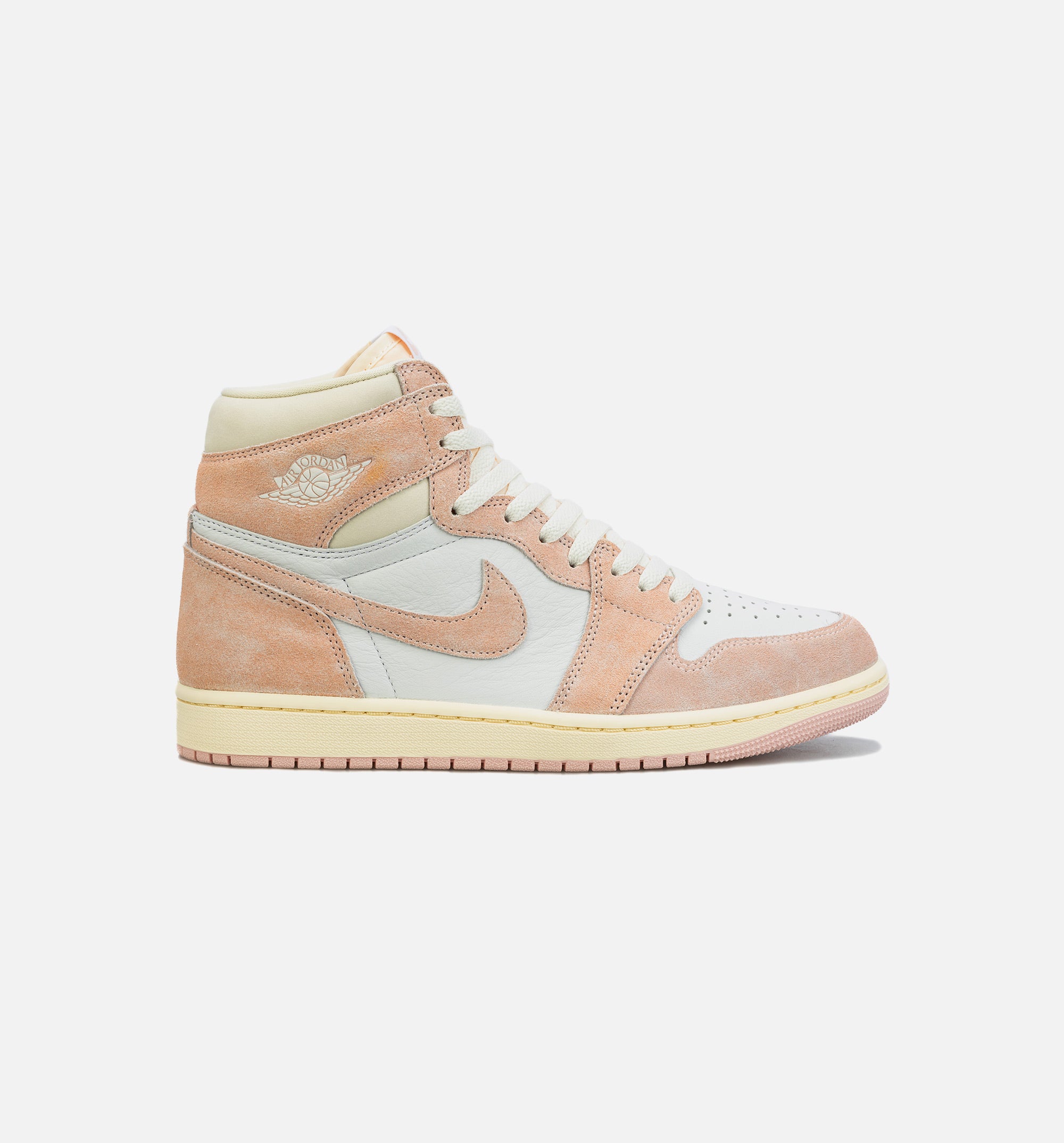 Air Jordan 1 Retro High OG Washed Pink Womens Lifestyle Shoe - White/Pink、mySite、dreamappss