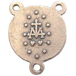 Miraculous medal center-small- O.L. Grace - Pewter (1.1 cm-0.4)、mySite、topwebapps
