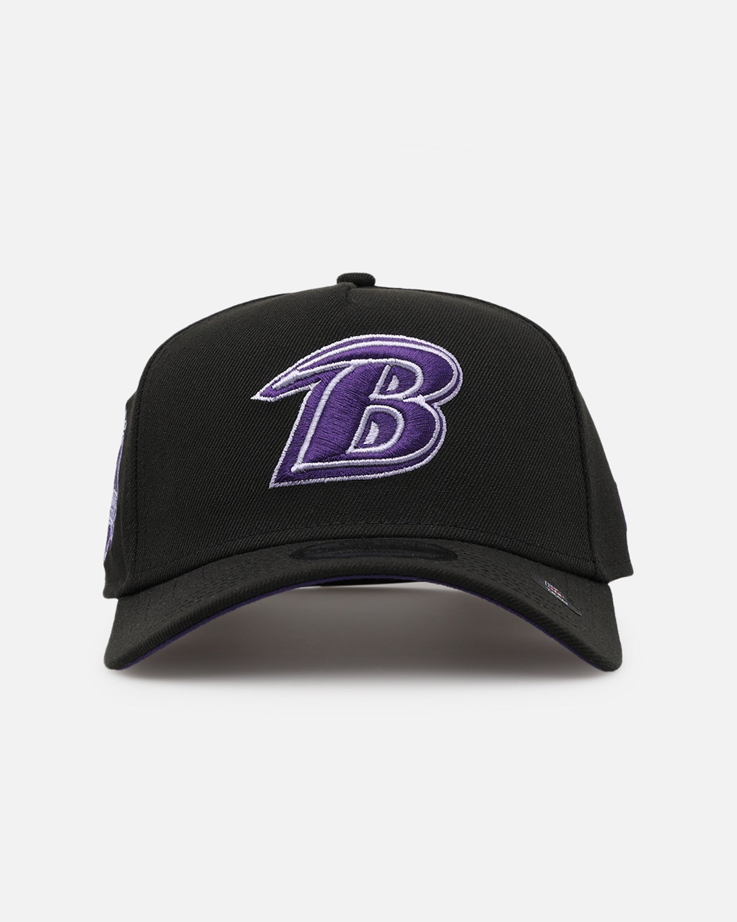 New Era Baltimore Ravens 'Purple Haze' 9FORTY A-Frame Snapback Black/Purple、mySite、zt4zffjzw