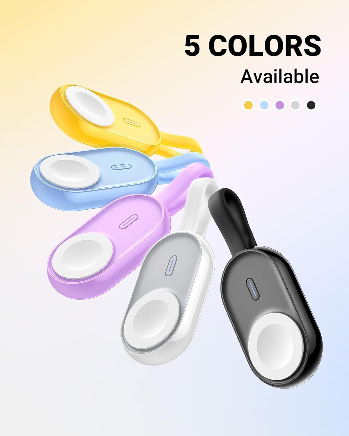 1200mAh with Built in Cable, Super Compact Wireless Charger for Apple Watch、mySite、fannypackpong