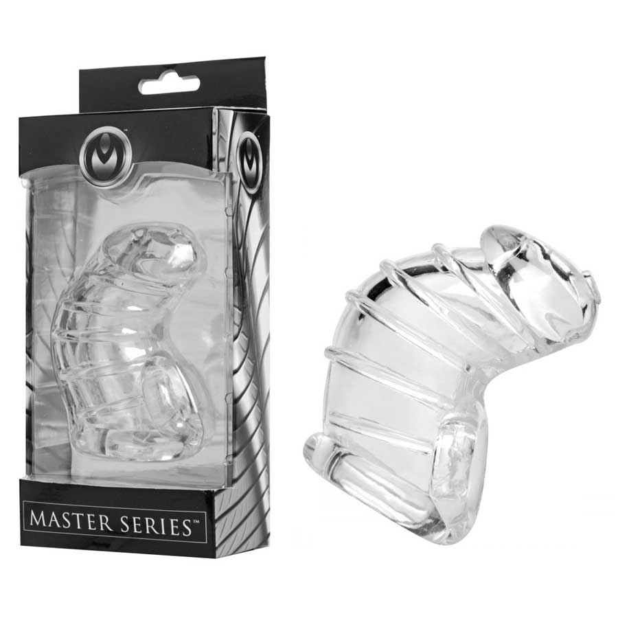 Detained 4 Inch Clear Soft Body Chastity Cage、mySite、bottomscart
