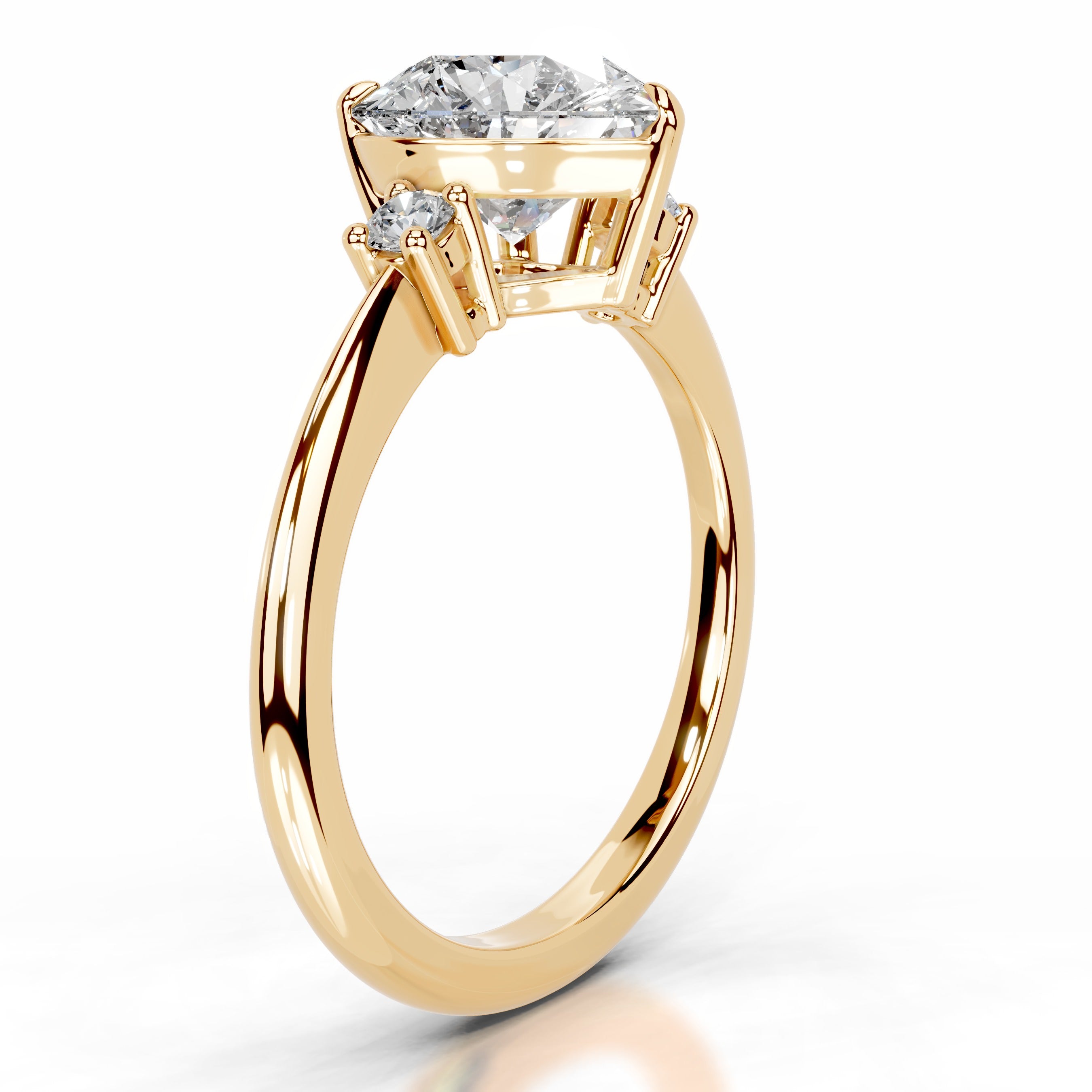 Dalila Lab Grown Diamond Ring - 18K Yellow Gold、mySite、hinf8tx79