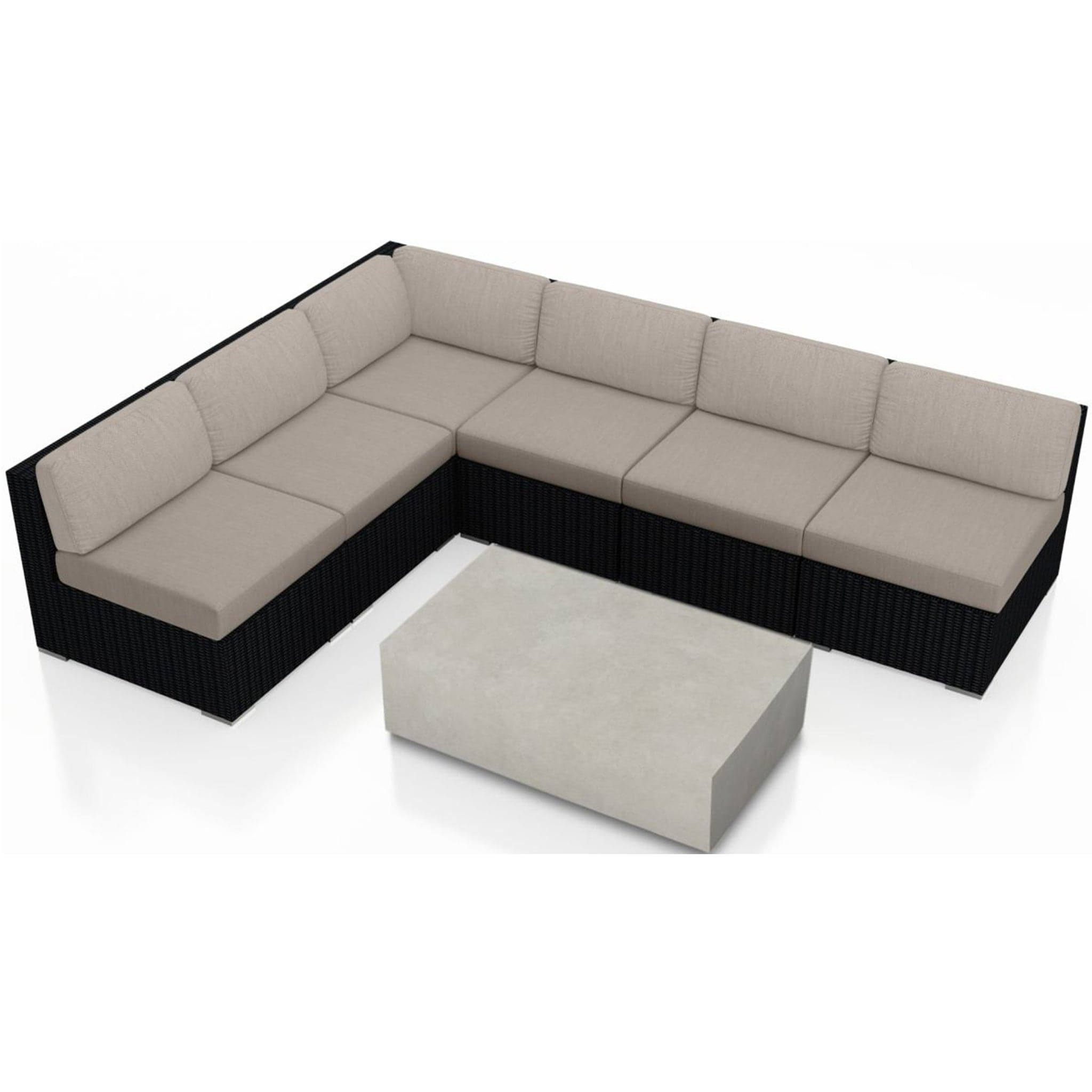 Urbana Mason 7 Piece Sectional Set、mySite、neckold