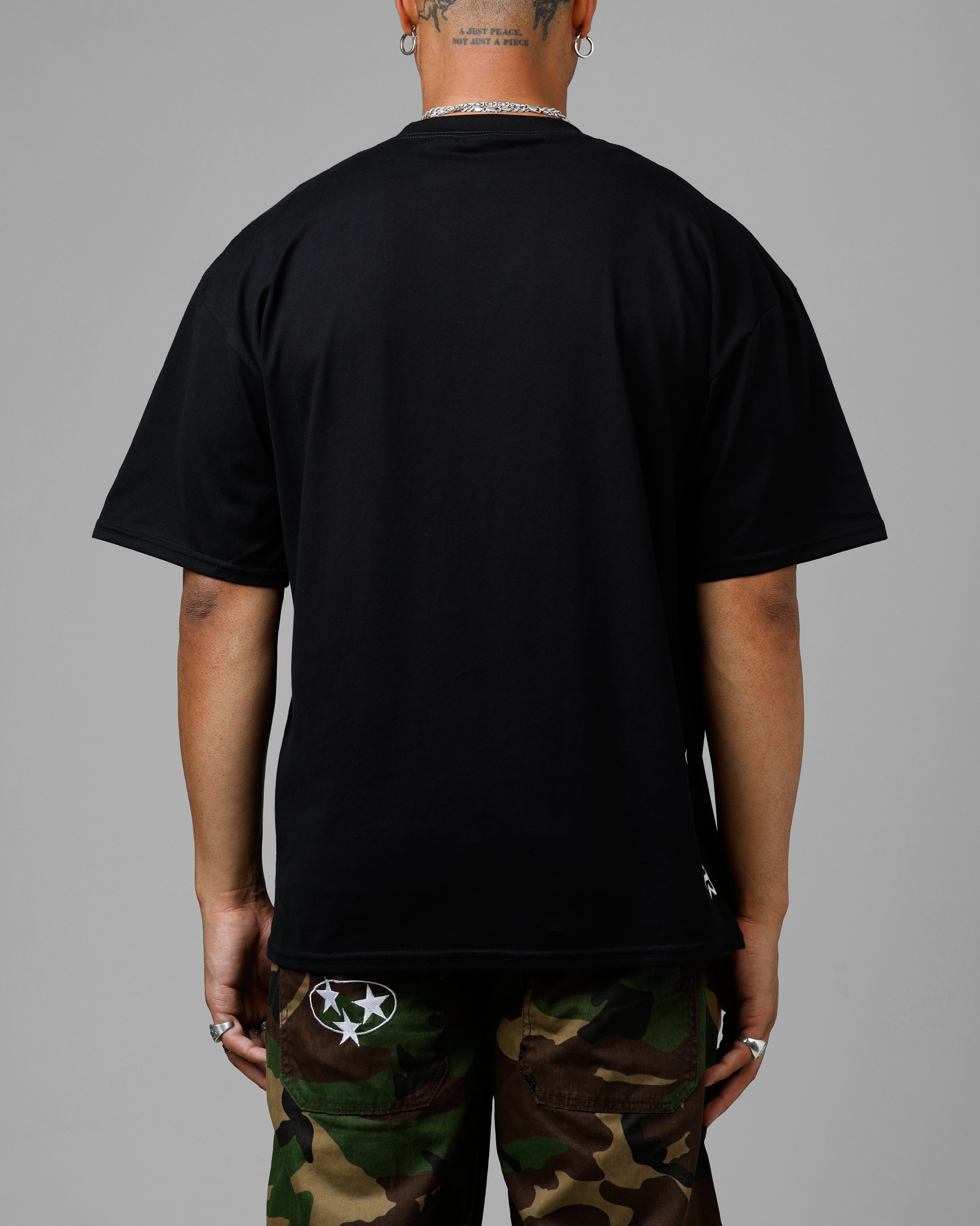 Loiter Hybrid T-Shirt Black、mySite、zt4zffjzw