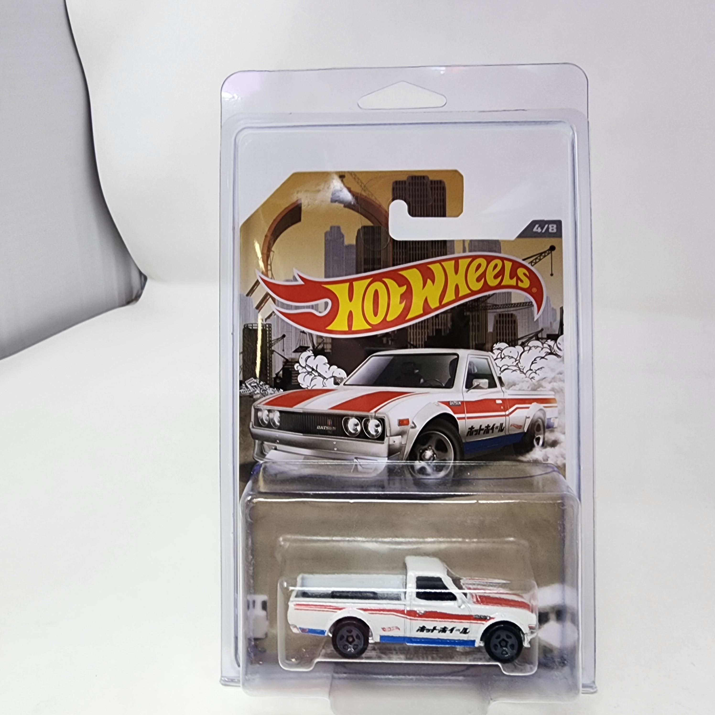 Datsun 620 4/8 * White * Hot Wheels Truck Series、mySite、hgirdovlk