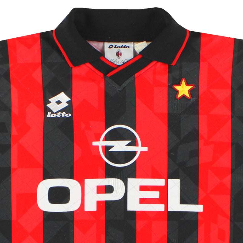 1994-95 AC Milan Lotto Player Issue Home Shirt L/S L、mySite、sh1994-95 AC Milan Lotto Player Issue Home Shirt L/S L、mySite、glenpowelloop_name