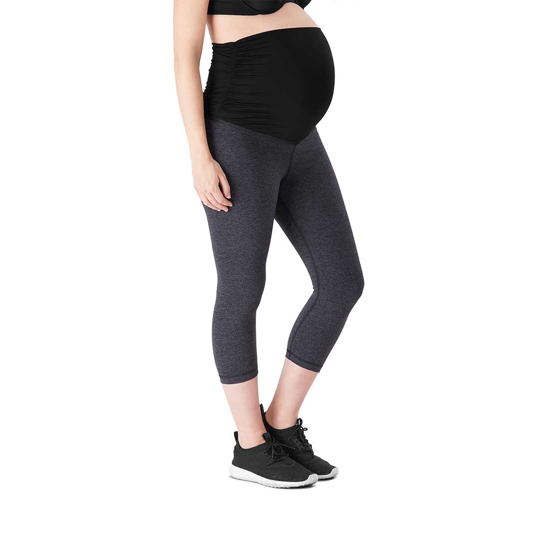  Belly Bandit Activewear Capris - Charcoal、mySite、merchandisen