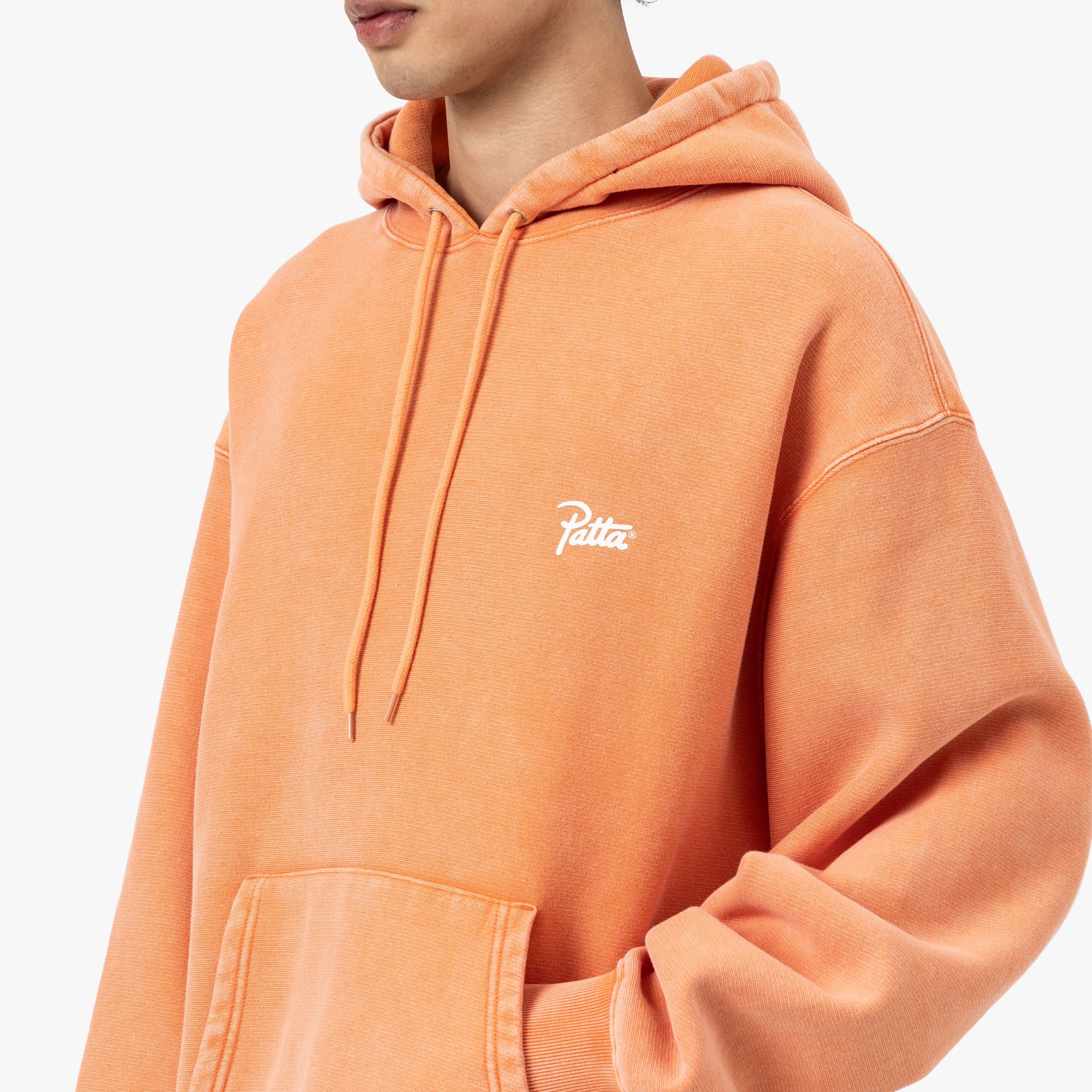  Patta Classic Washed Hooded Sweater Melon、mySite、merchandisen
