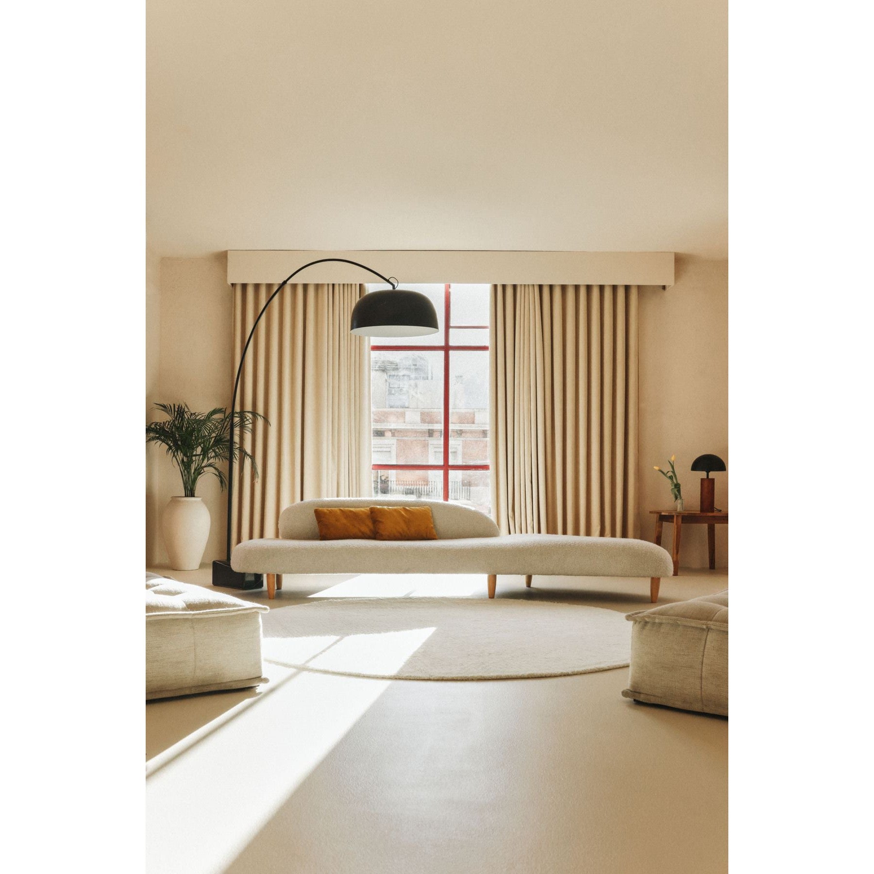 Silhouette Round Natural Woolable Rug、mySite、gigharbornorthrealestate