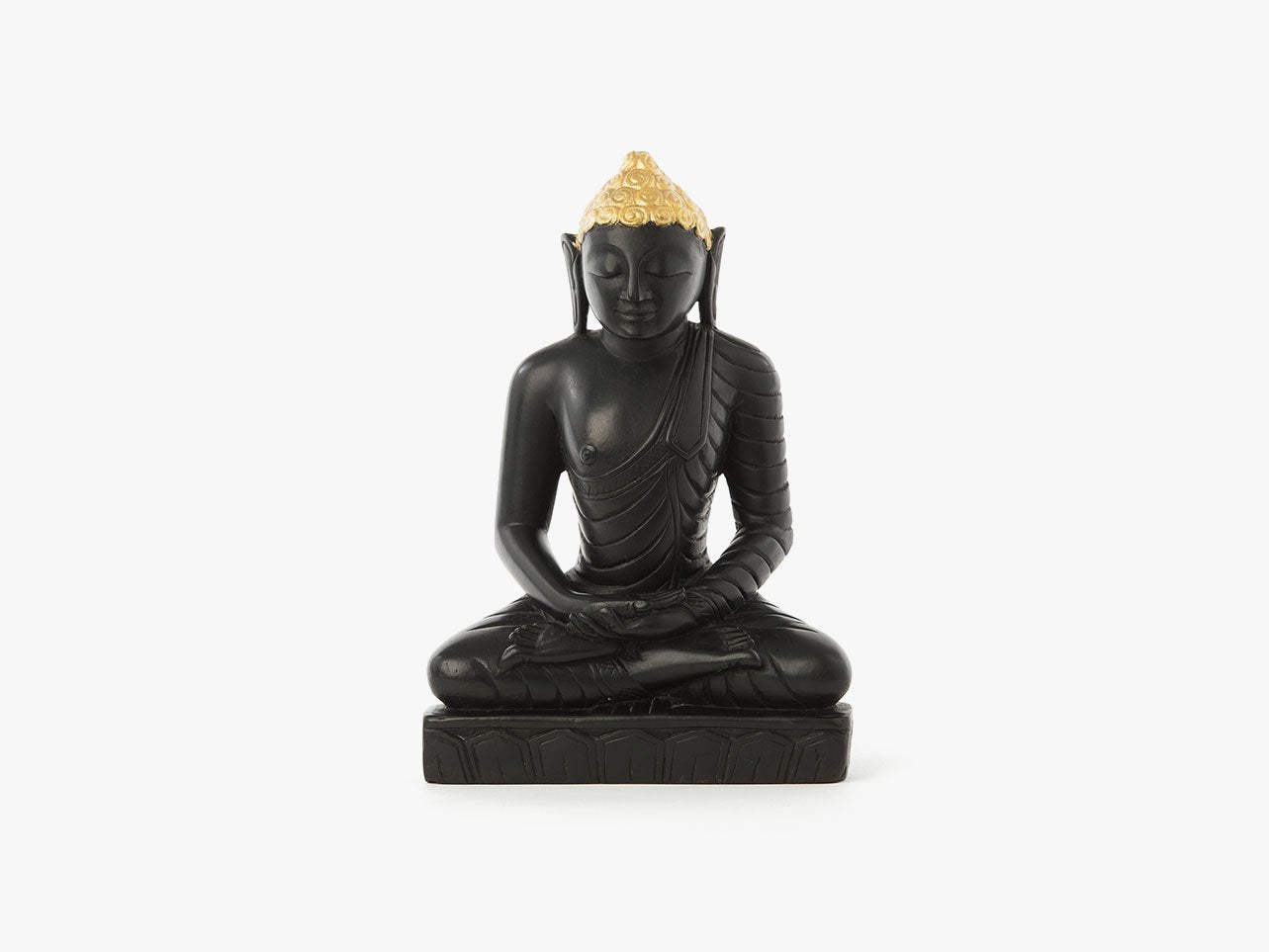 Sitting Buddha - Soft Granite (Small, 17cm)、mySite、topwebapps